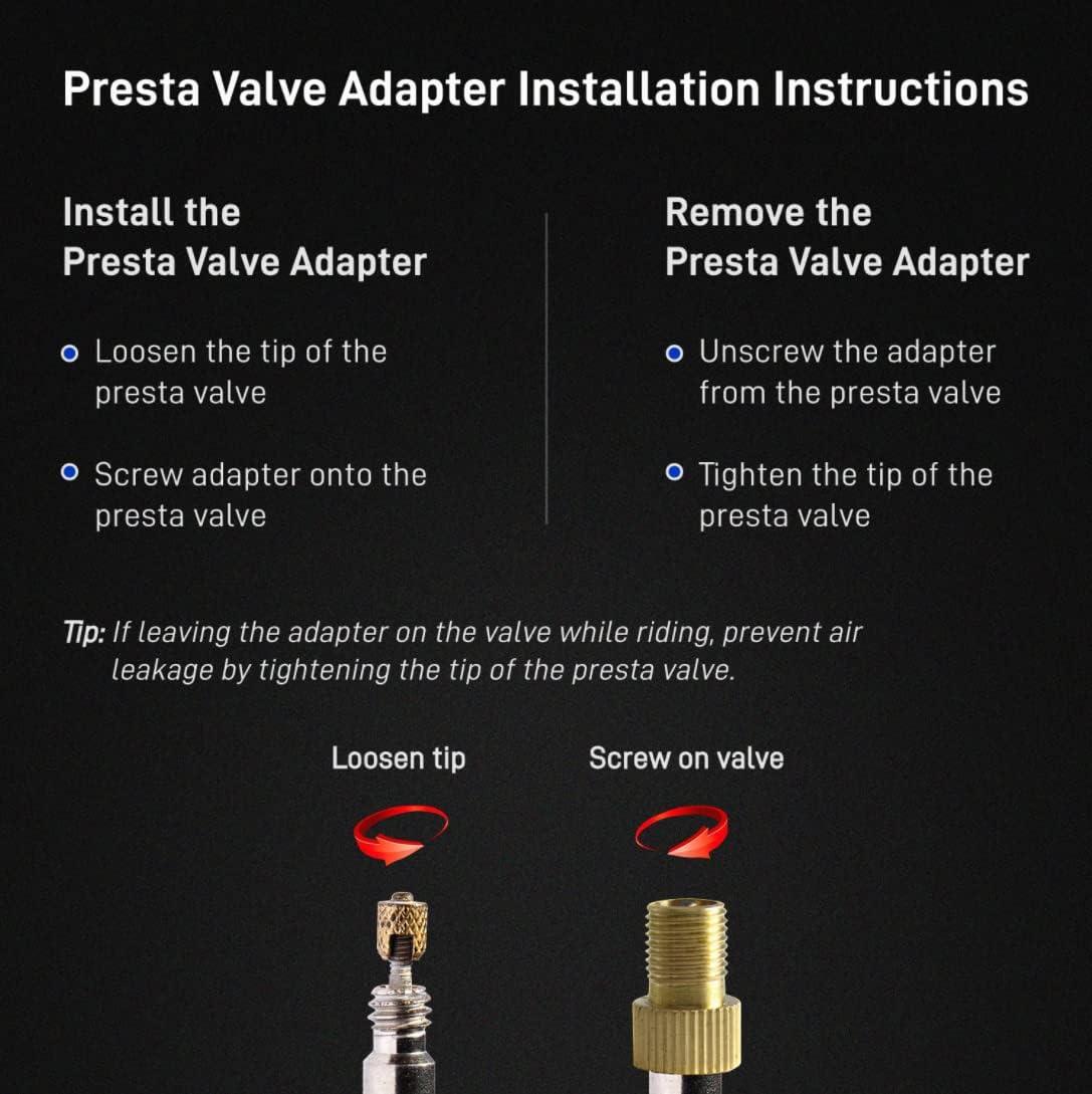 How to Use a Presta Valve