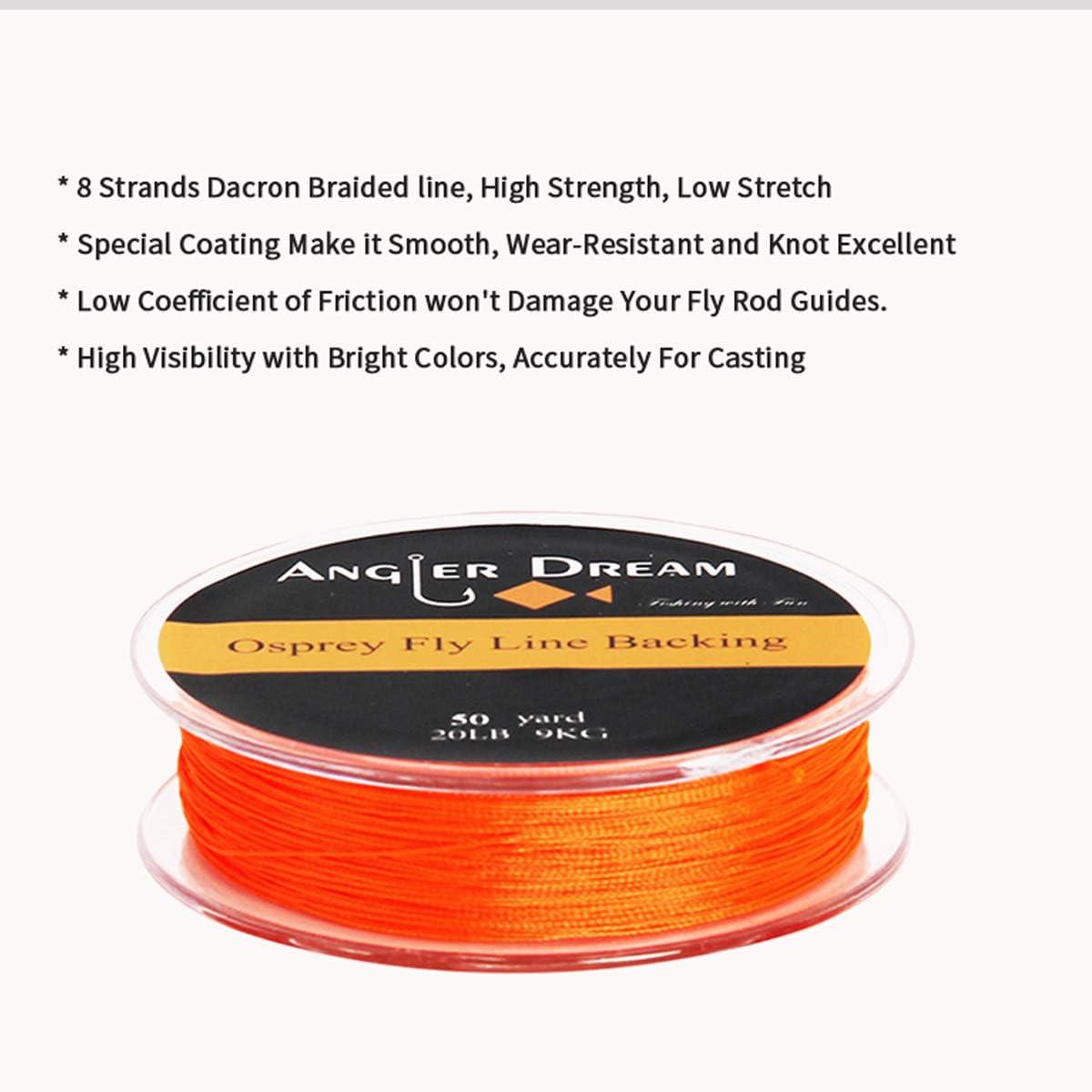 Buy ANGLER DREAM Orange 100FT WF8F Fly Line with Welded Loop Fly Fishing  Line Combo Weight Forward Fly Fishing Line with Braided Backing Tapered  Leader Preload Fly Line Online at Lowest Price