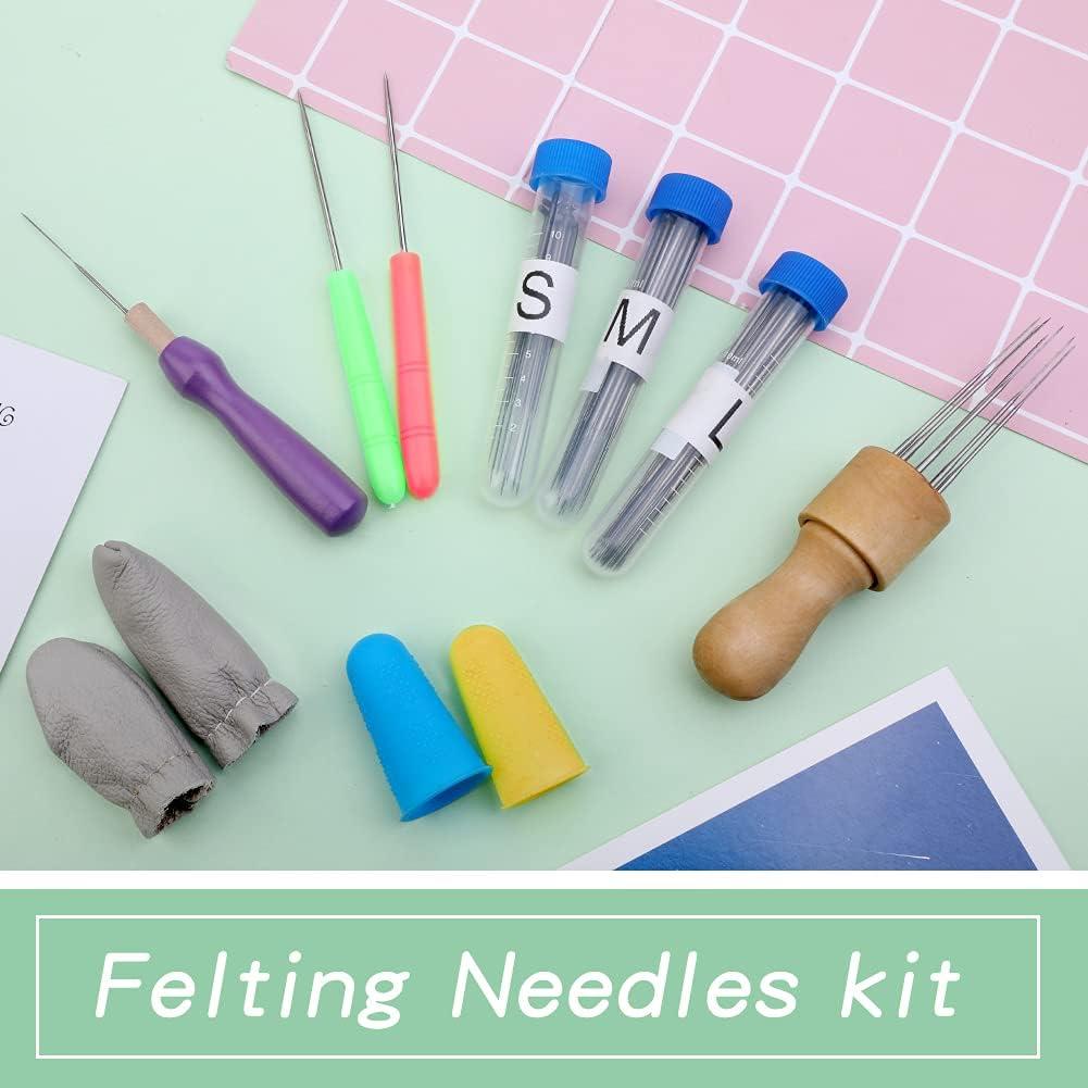 ZMAAGG 3 Sizes Felting Needles, 43 Pieces Felting Tools, Needle