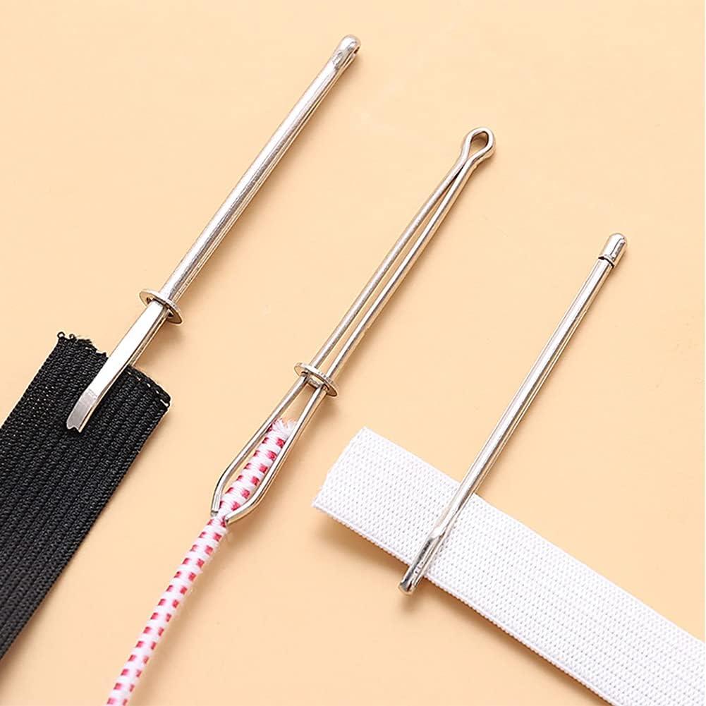 Easy Drawstring Threader Replacement Set, Stainless Steel Sewing