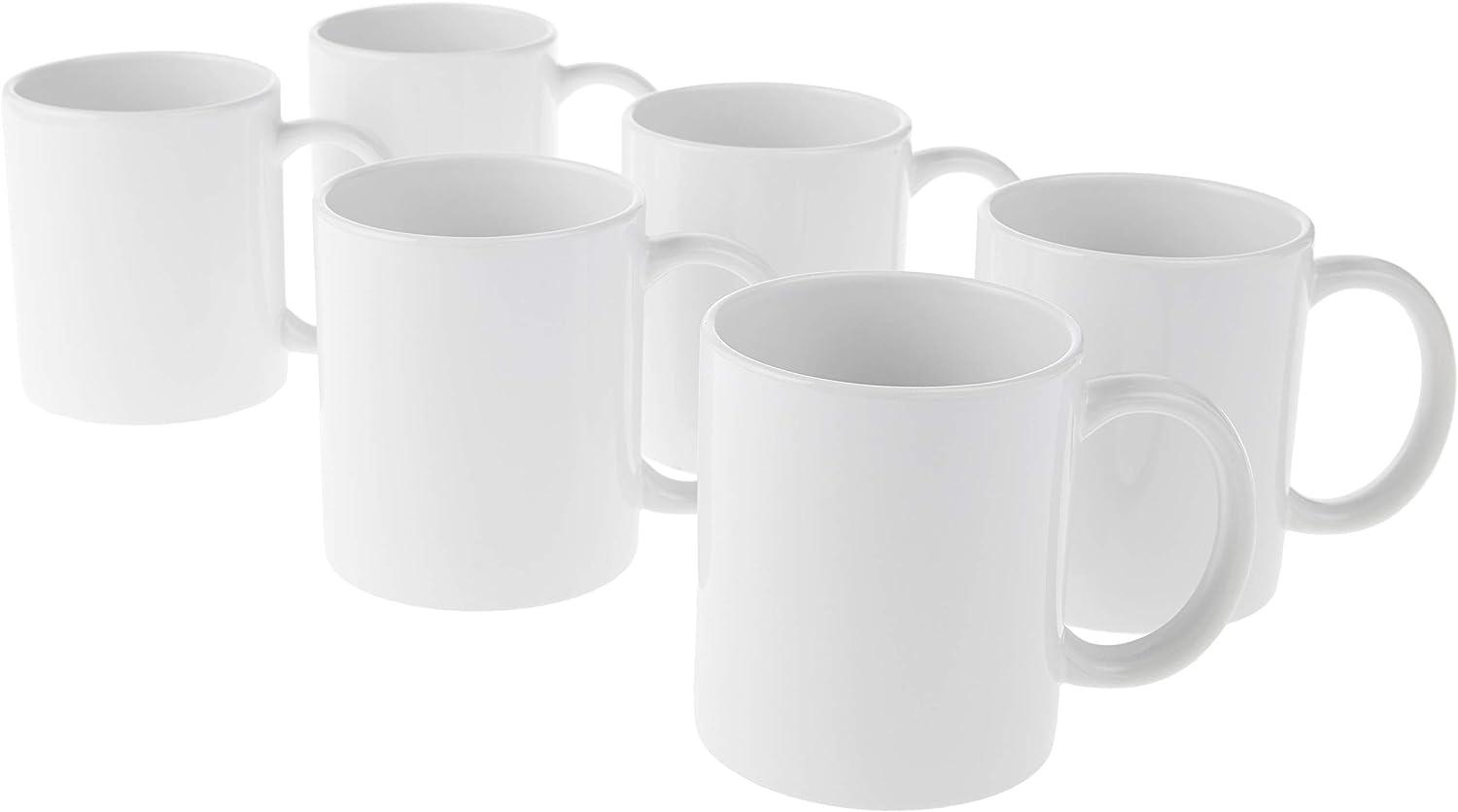 Sublimation Blank Dishwasher Ceramic Mug,Blank Coated Cup