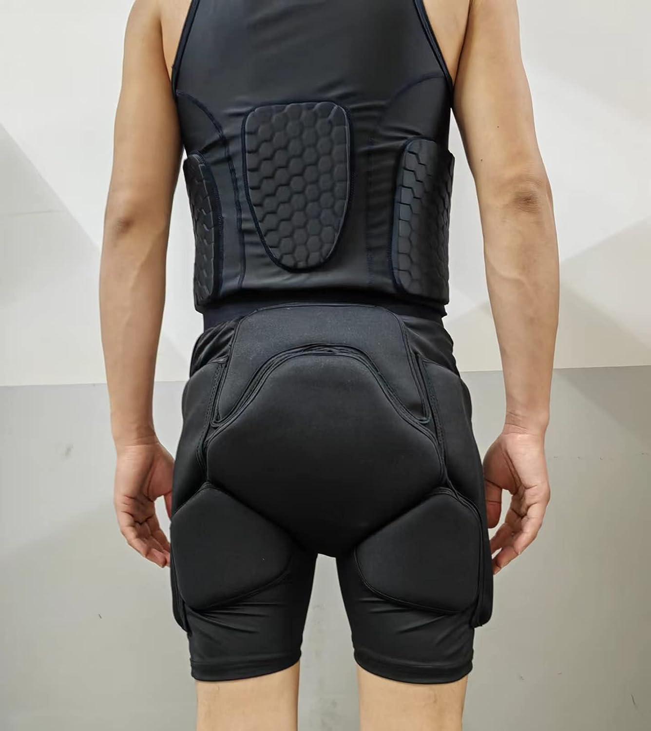 Padded Shorts Protective Crash Pants Tailbone Hip Butt Pads for