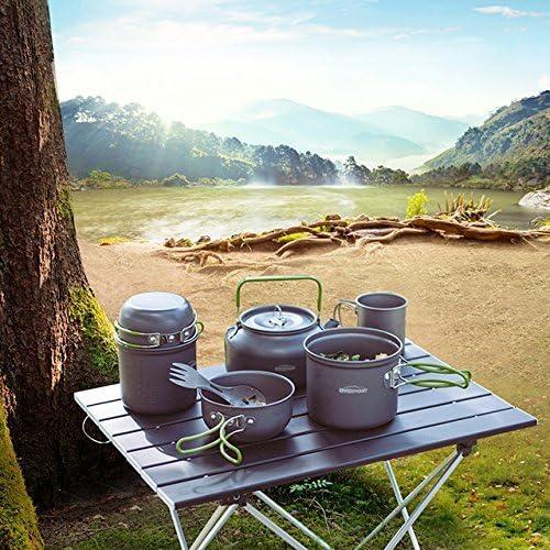 Camping Kettle Outdoor Portable Teapot Coffee Pot Open Fire