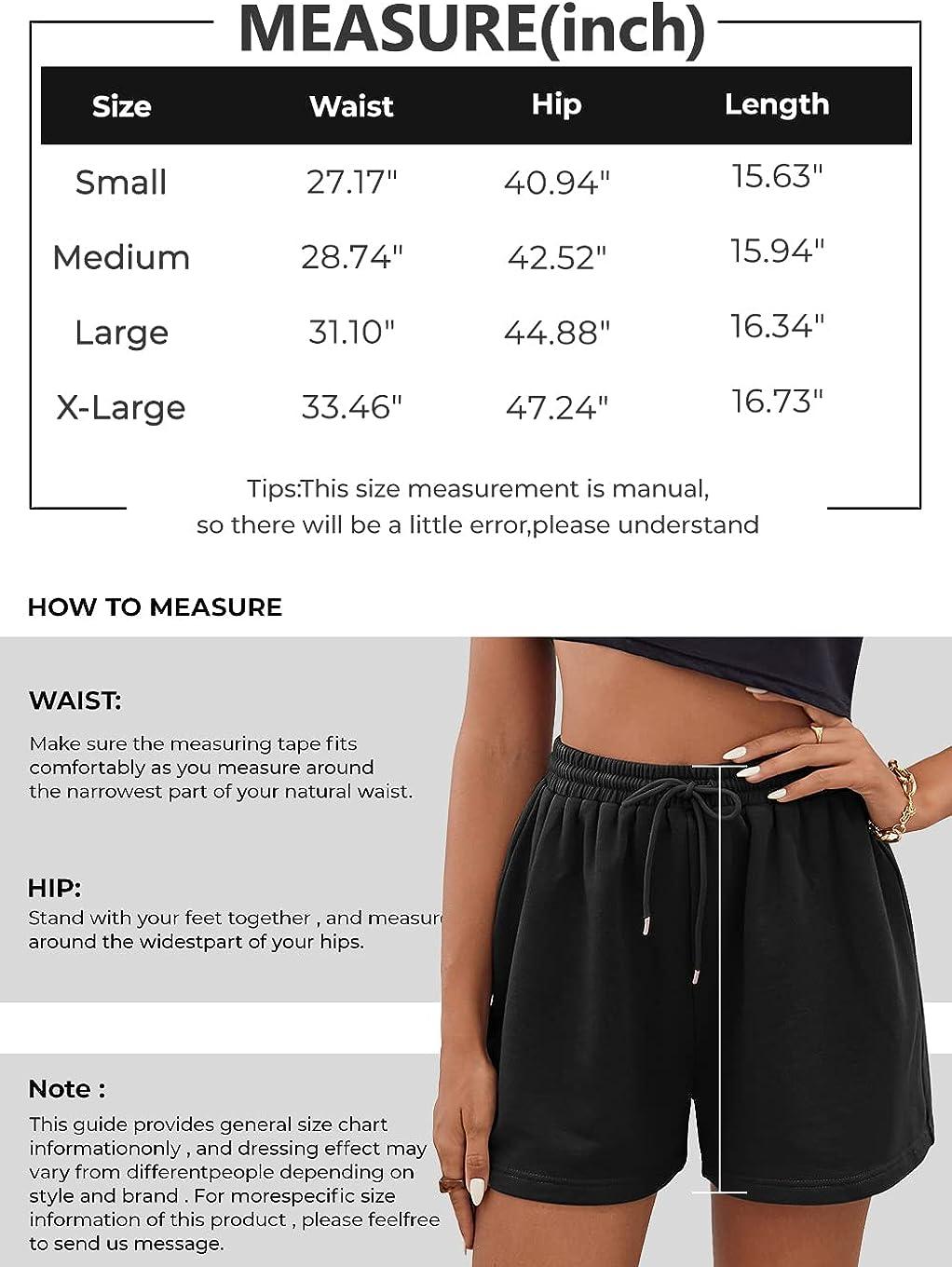 EFAN Running Sweat Shorts Women Summer Casual Comfy High Waisted Lounge  Shorts Drawstring Cotton Shorts with Pockets 2024 Trendy at  Women's  Clothing store