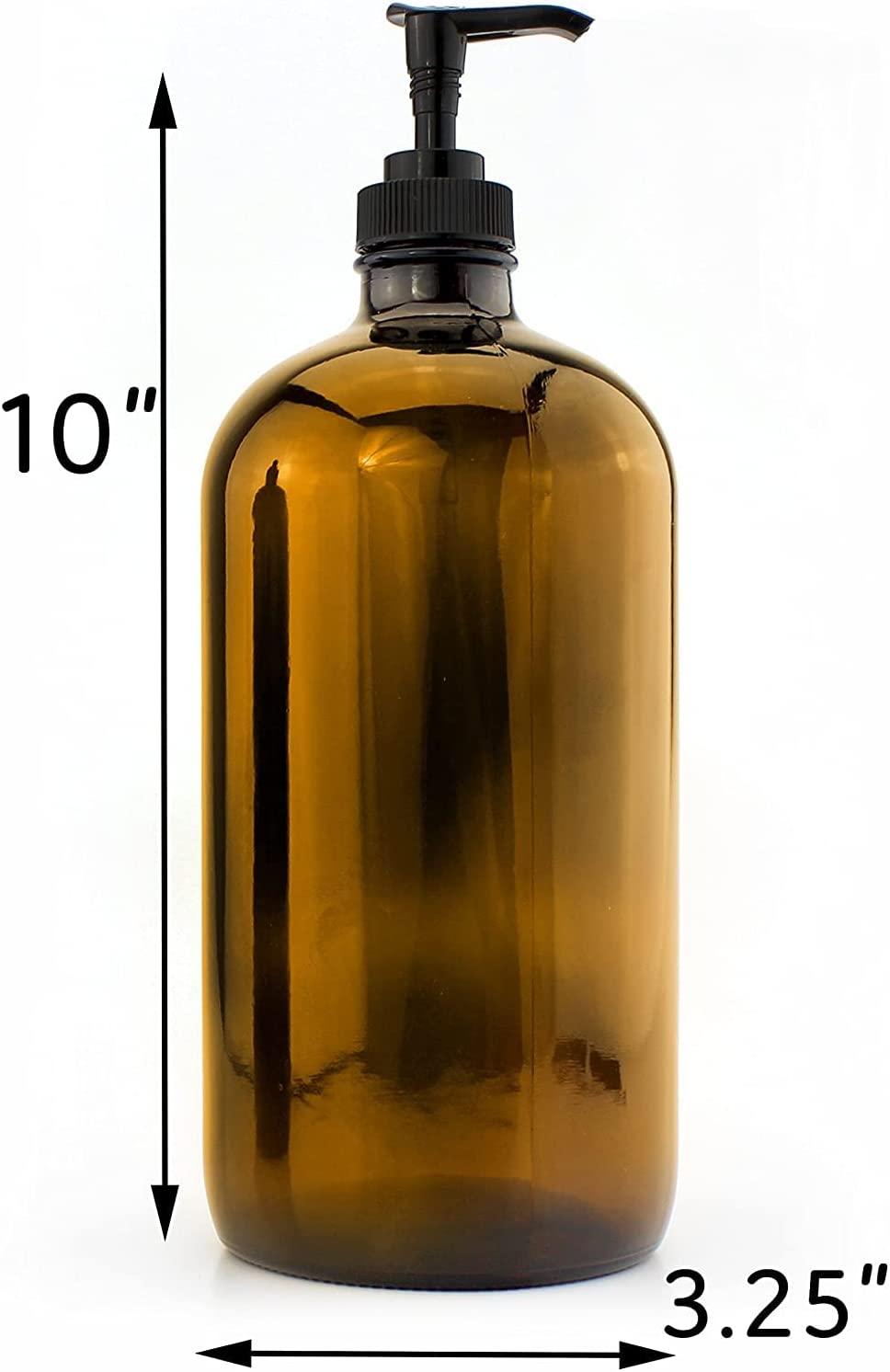 32 oz. Amber Glass Bottle