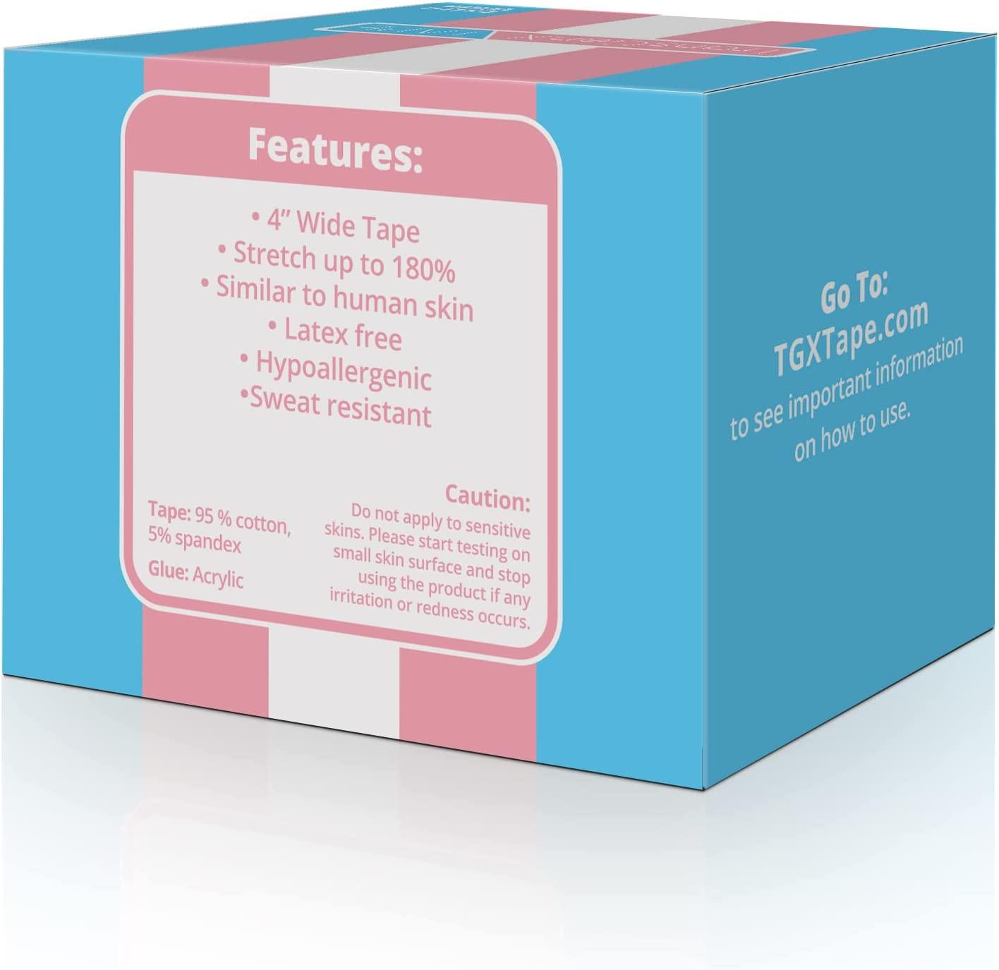  TransGenX Tape - Best Trans FTM Binder for Chest Binding While  Transitioning : Industrial & Scientific