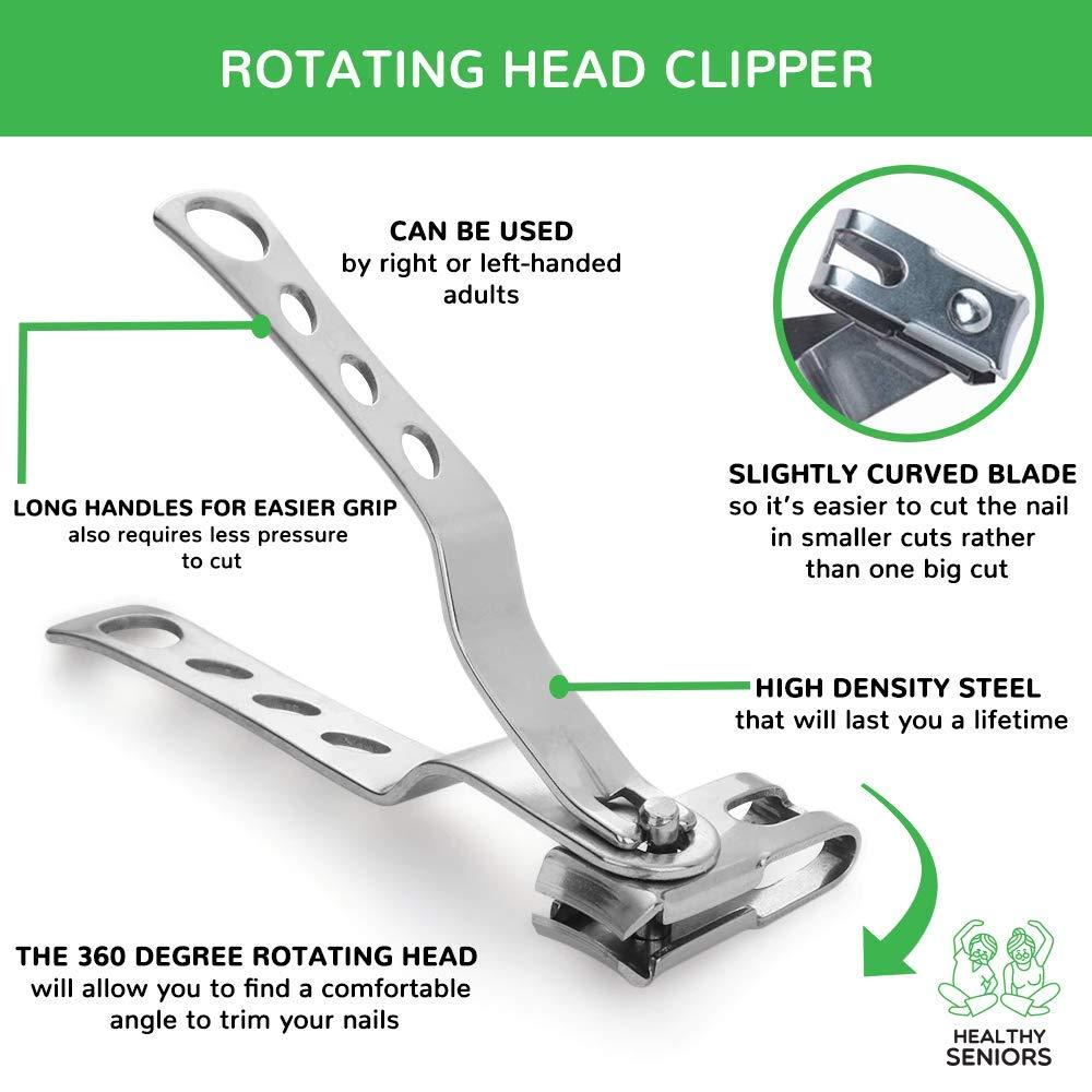 ANGLED TOE NAIL CLIPPER, Murrays Health & Beauty (Paul Murray Plc)