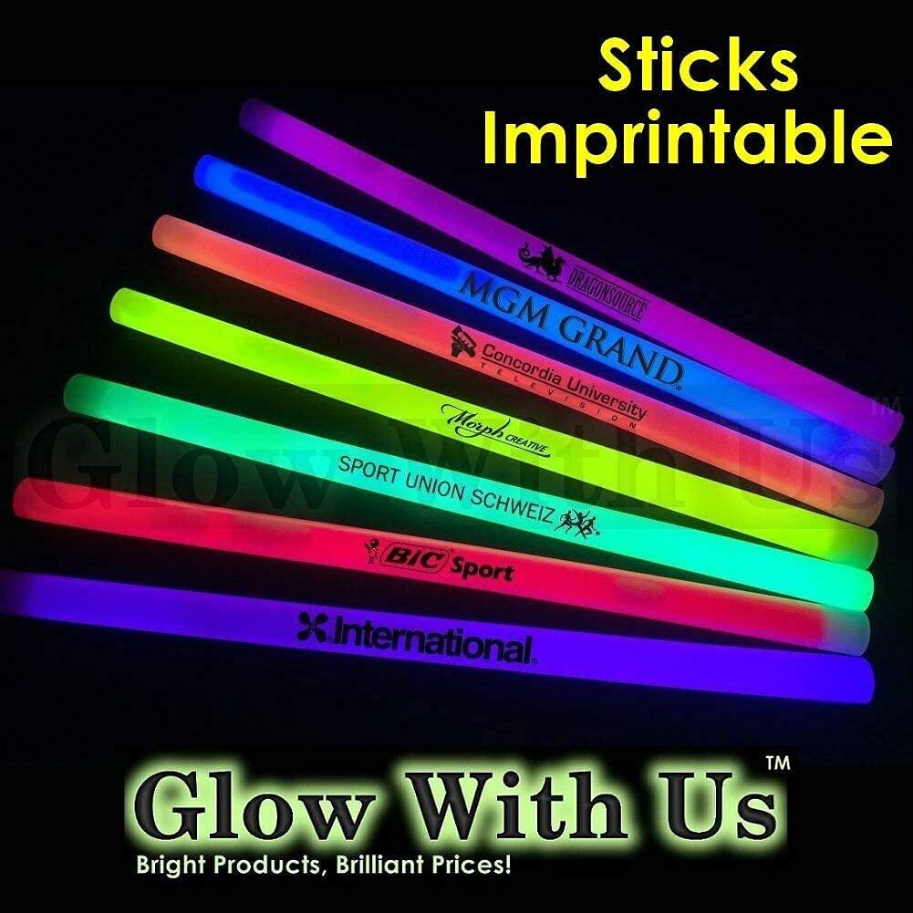 10 inch Concert Glow Sticks in Bulk Bags of 25 top quality glo stick  glowsticks