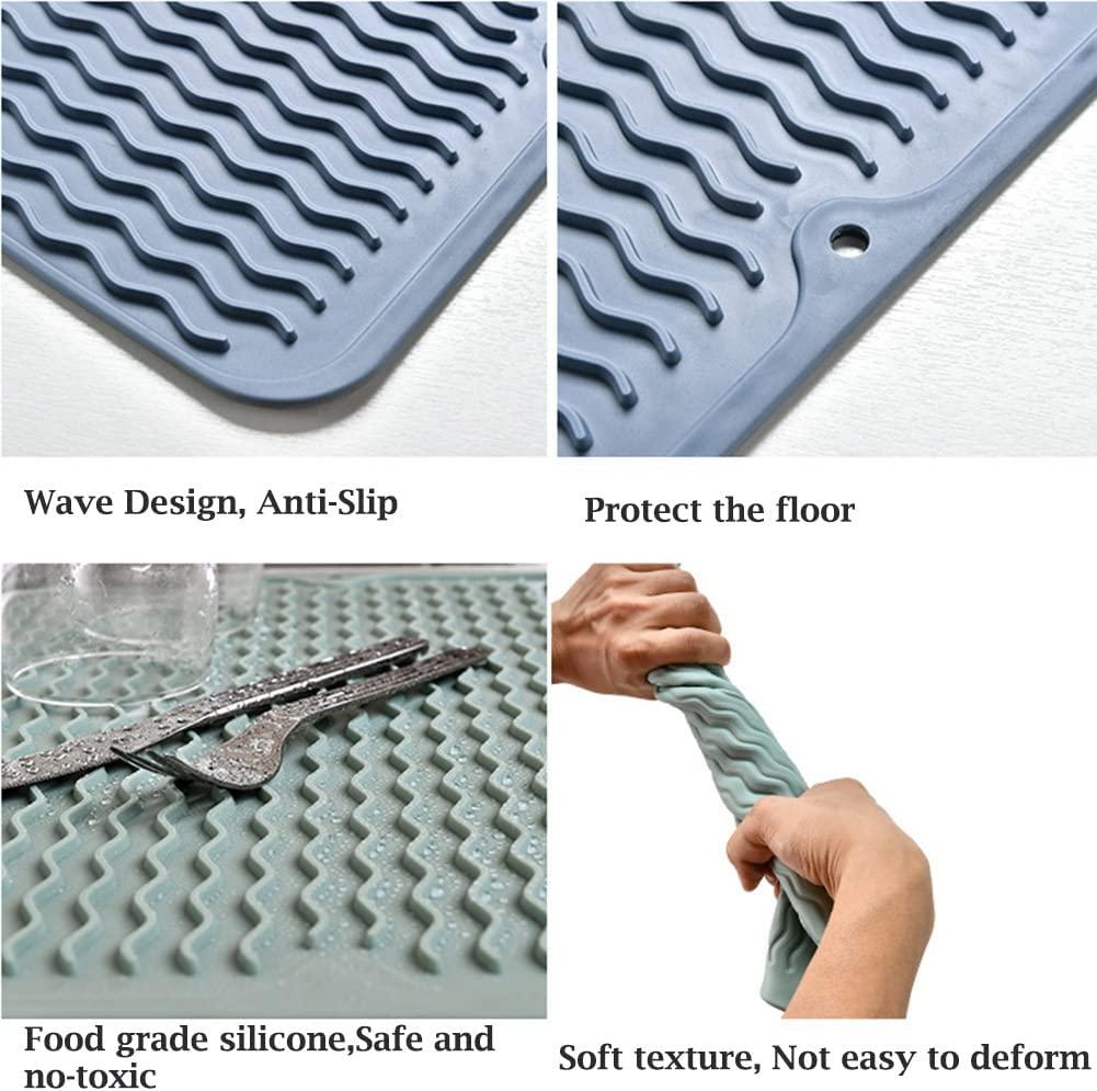 Waterproof Cat & Dog Feeding Mats - Non-Slip Silicone Placemats for Pet  Bowls - Easy to Clean and Protect Floors
