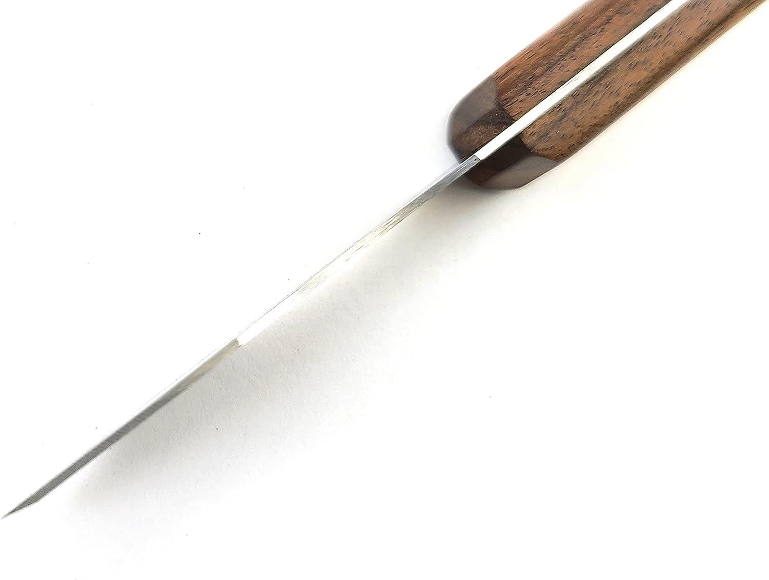 Marking knife with finger indents
