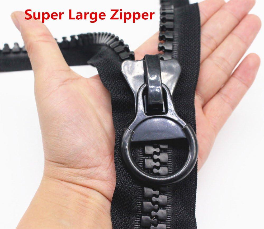 Heavy Duty with Two Way Jacket Zipper Pull Dual Plastic