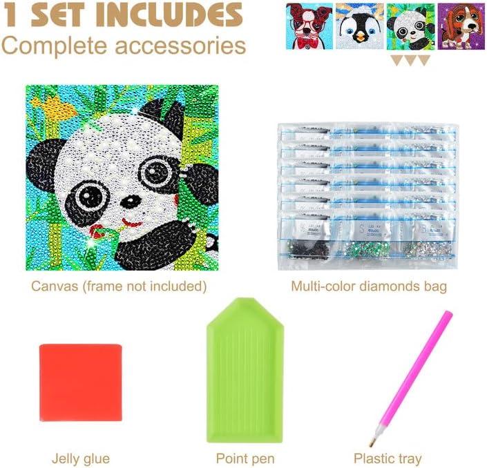 4pcs Diamond Painting Kits For Adults Beginner Diamond Art, Flower