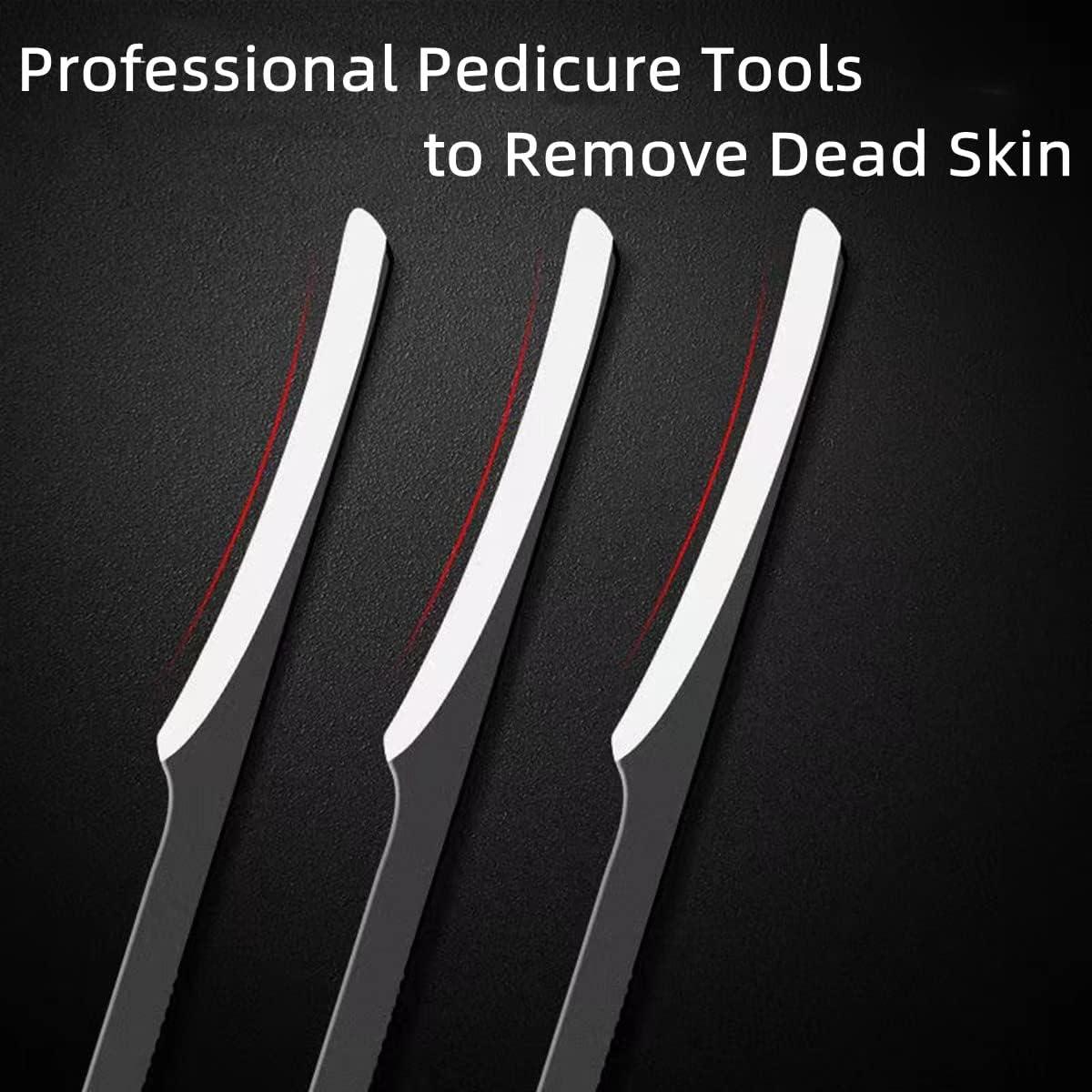 Pedicure Knife, Professional Home Salon Foot Scraping Knife, Stainless –  BABACLICK