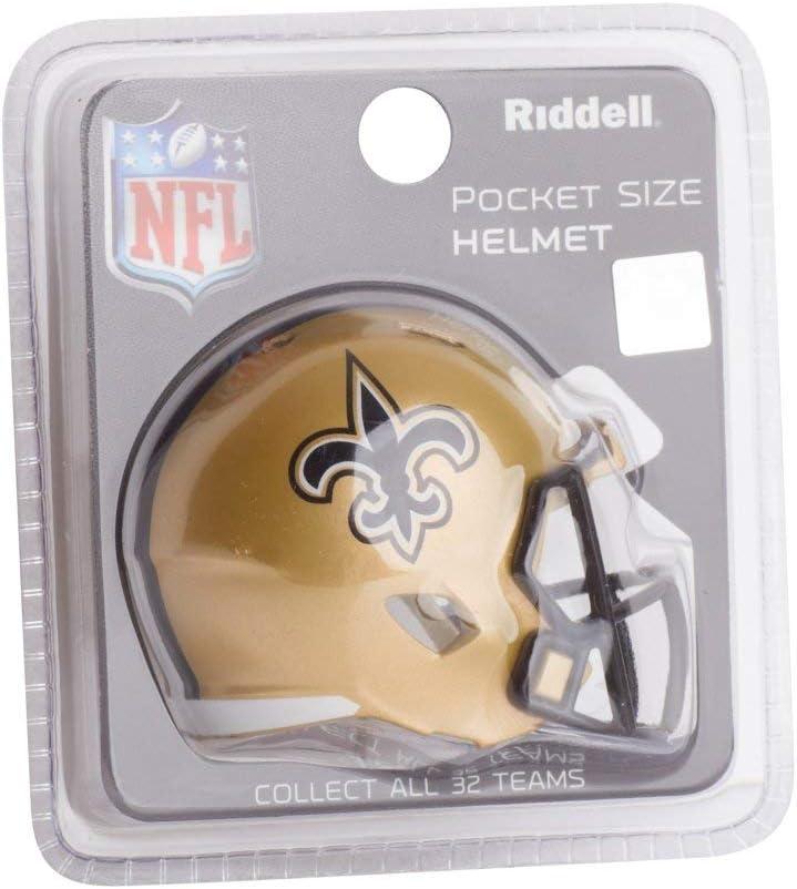 Riddell NFL New Orleans Saints Speed Authentic Football Helmet