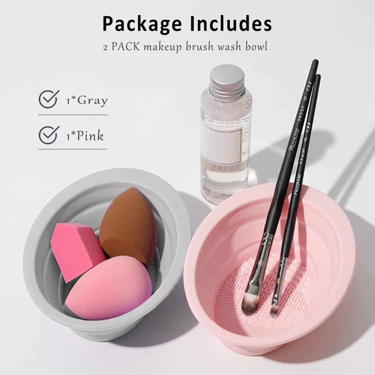 Brush Egg - Makeup Brush Cleaner Tool - Pink