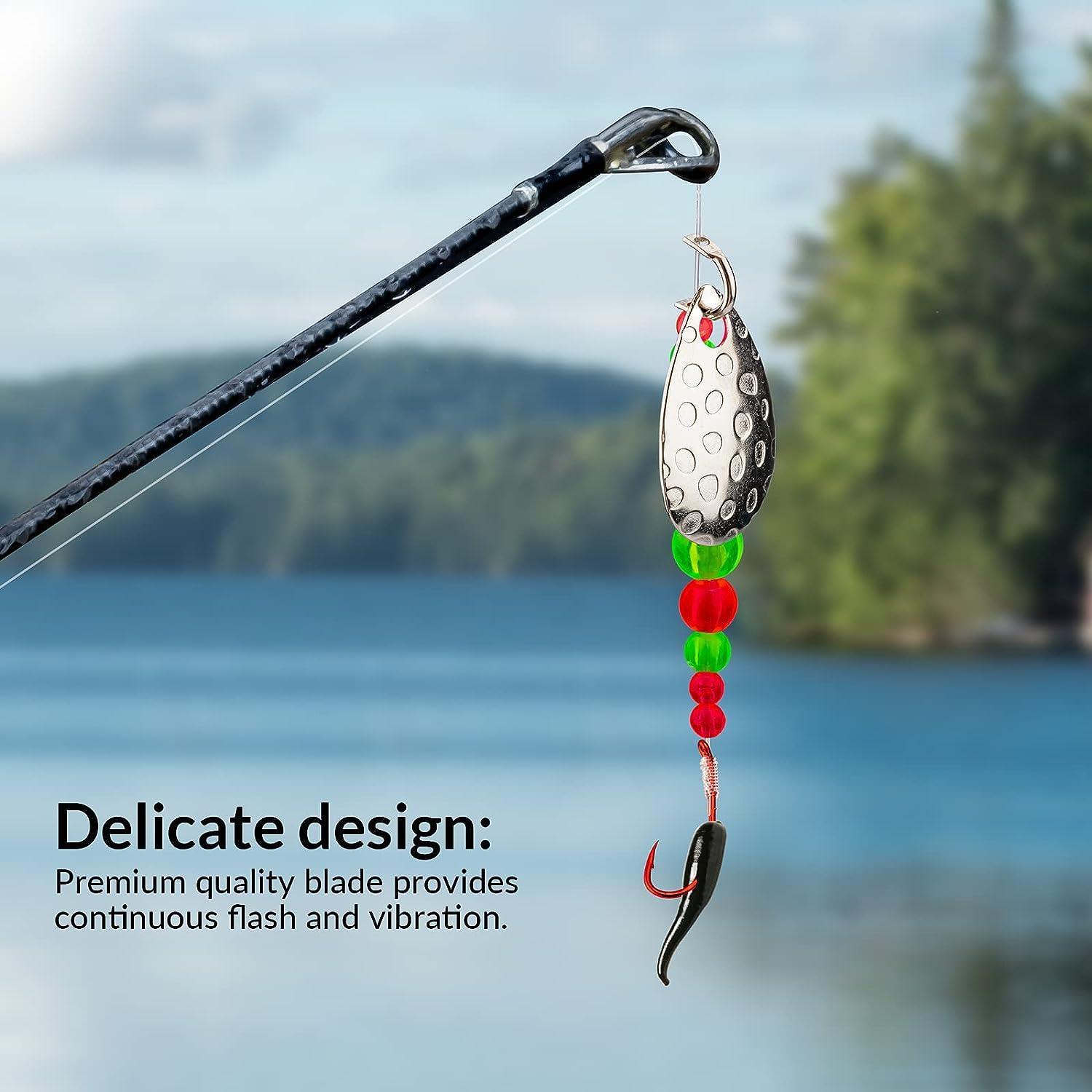 QualyQualy Fishing Lure Rig Spinnerbait, Walleye Rig Spinner