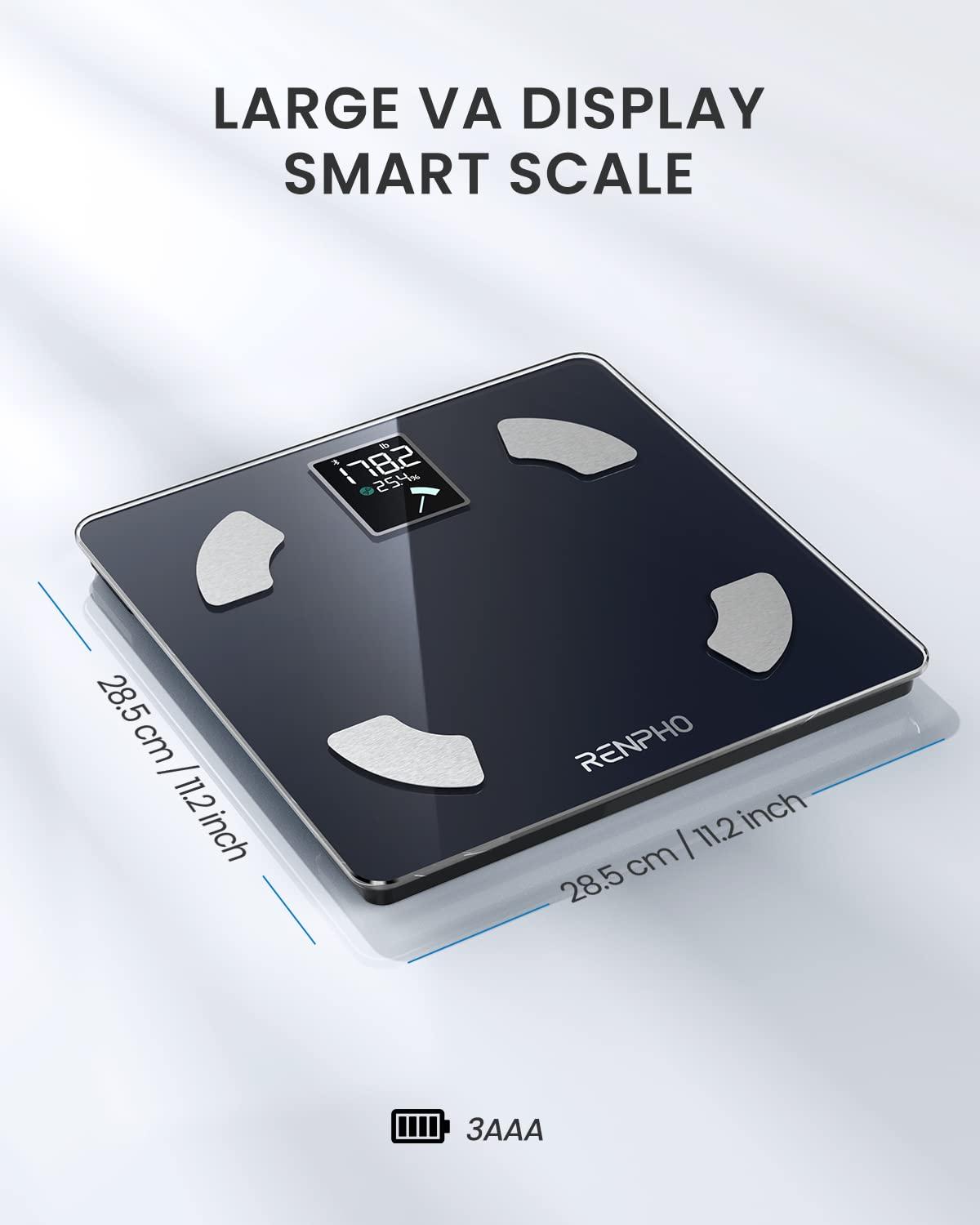 RENPHO Bluetooth Body Fat Scale Smart Digital Bathroom Scale