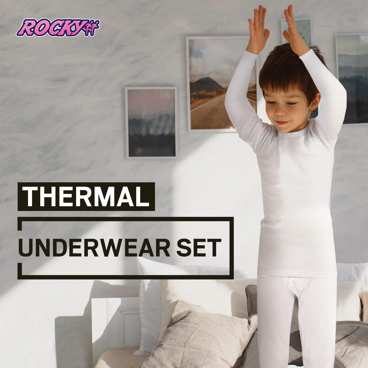 Unisex Kids Long Sleeve Winter Sports Base Layers & Thermals for