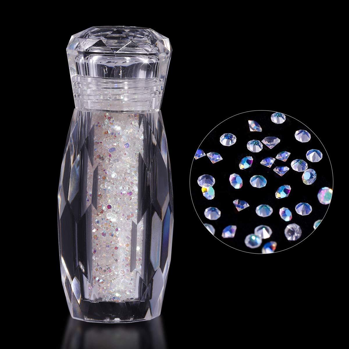 Bling Bling Rhinestones Metal Accents Micro Beads Glass Gems Mix, Sha, MiniatureSweet, Kawaii Resin Crafts, Decoden Cabochons Supplies