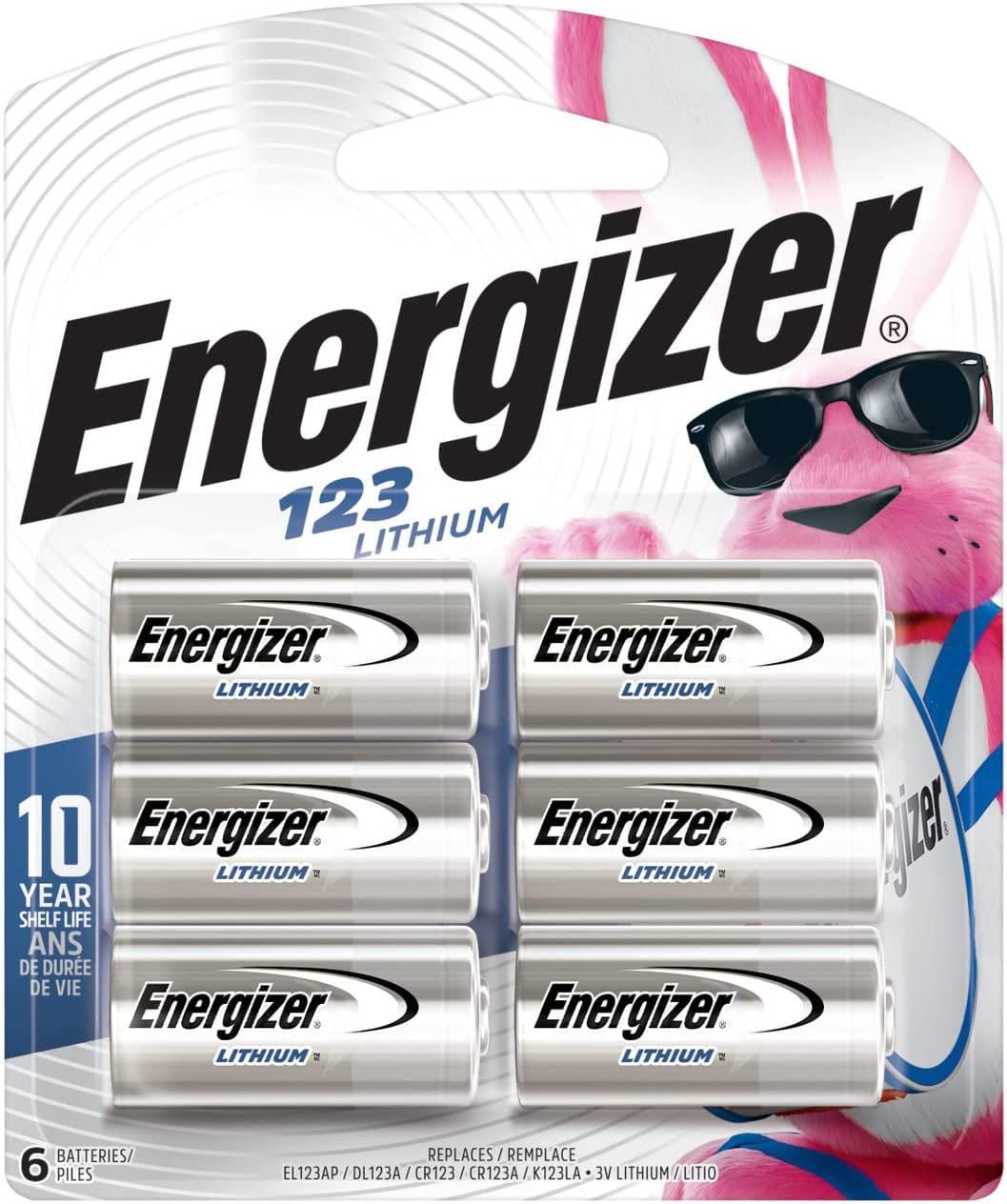 Energizer CR123A Lithium Battery