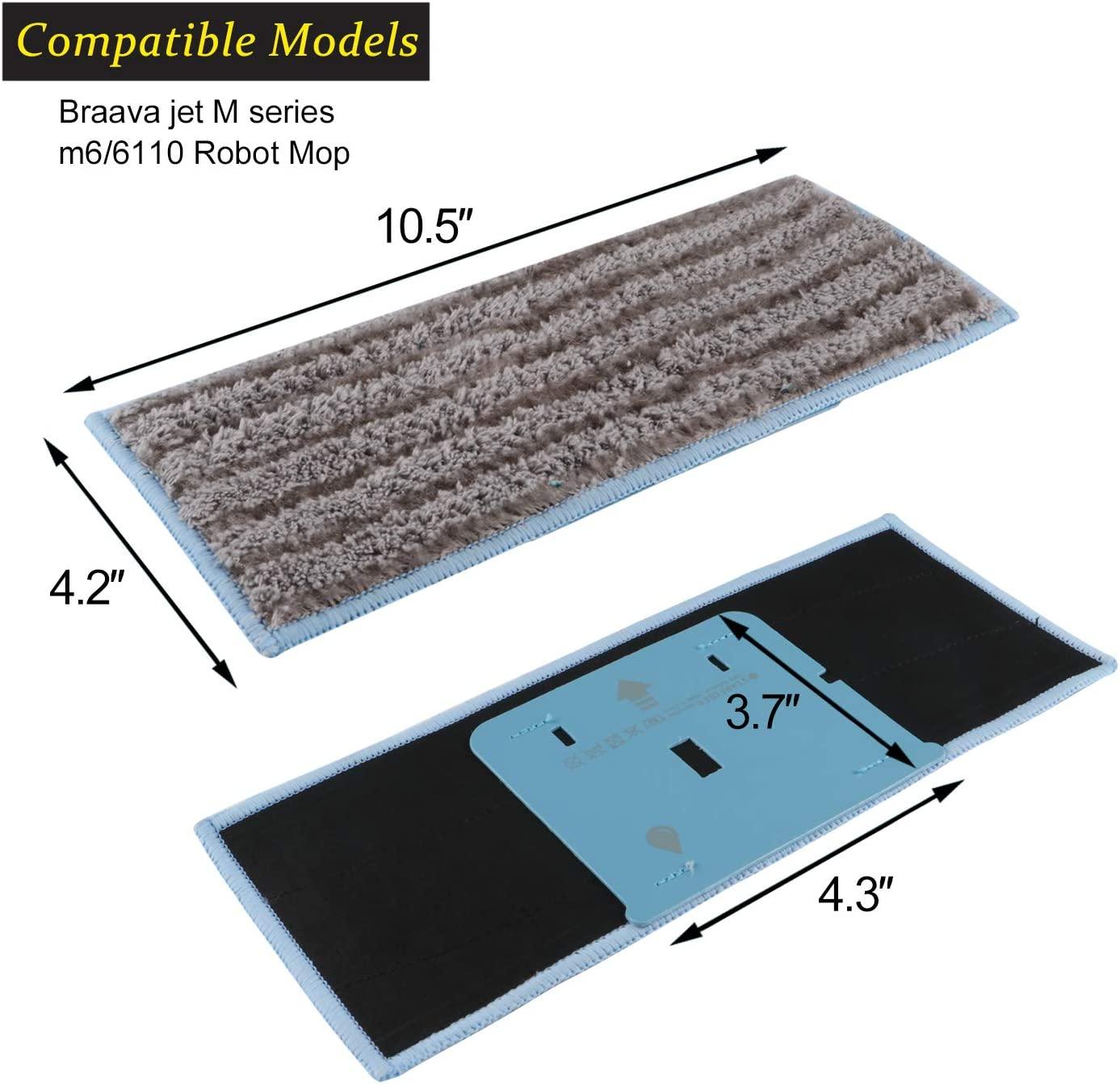 Wet Mopping Pads for Braava jet® m6 Robot Mop