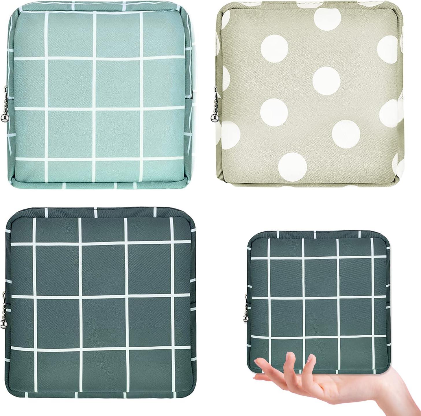 Key Holder Tampon Case Sanitary Napkin Pads Coin Purse Cartoon Storage Bag  | eBay