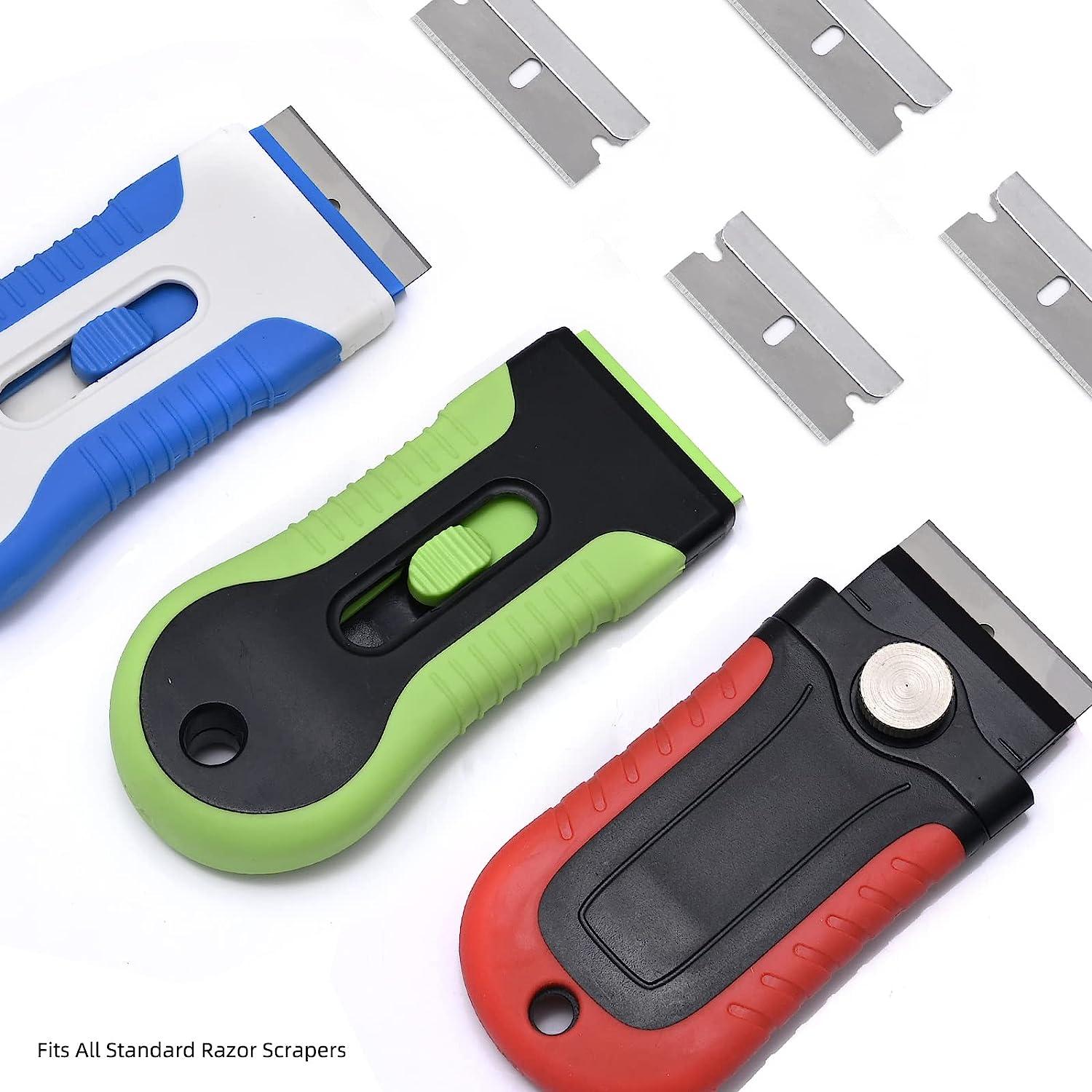 Foshio OEM ODM Glass Paint Sticker Remover Tool Plastic Razor Blade Scraper  Tool For Vinyl Manufacturer Factory