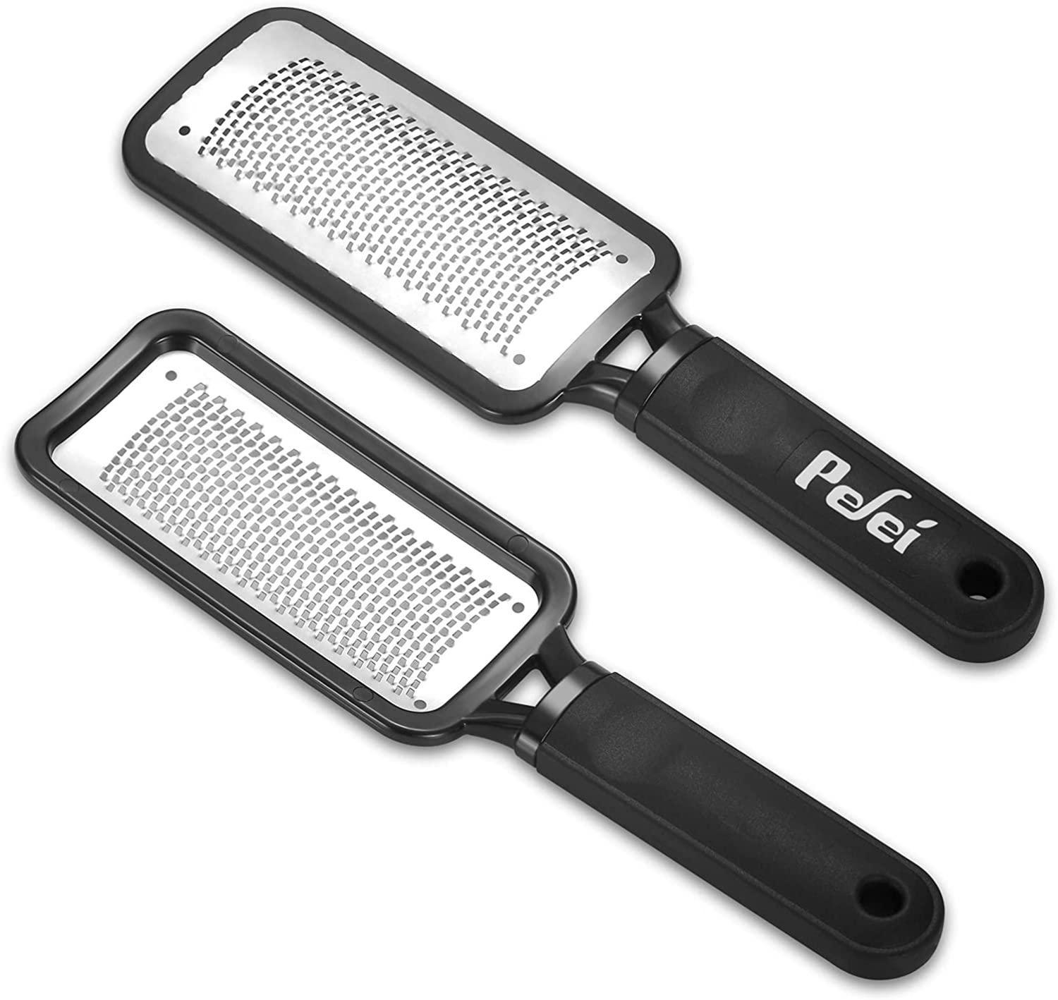 Professional Stainless Steel Foot Files For Hard Skin - Includes