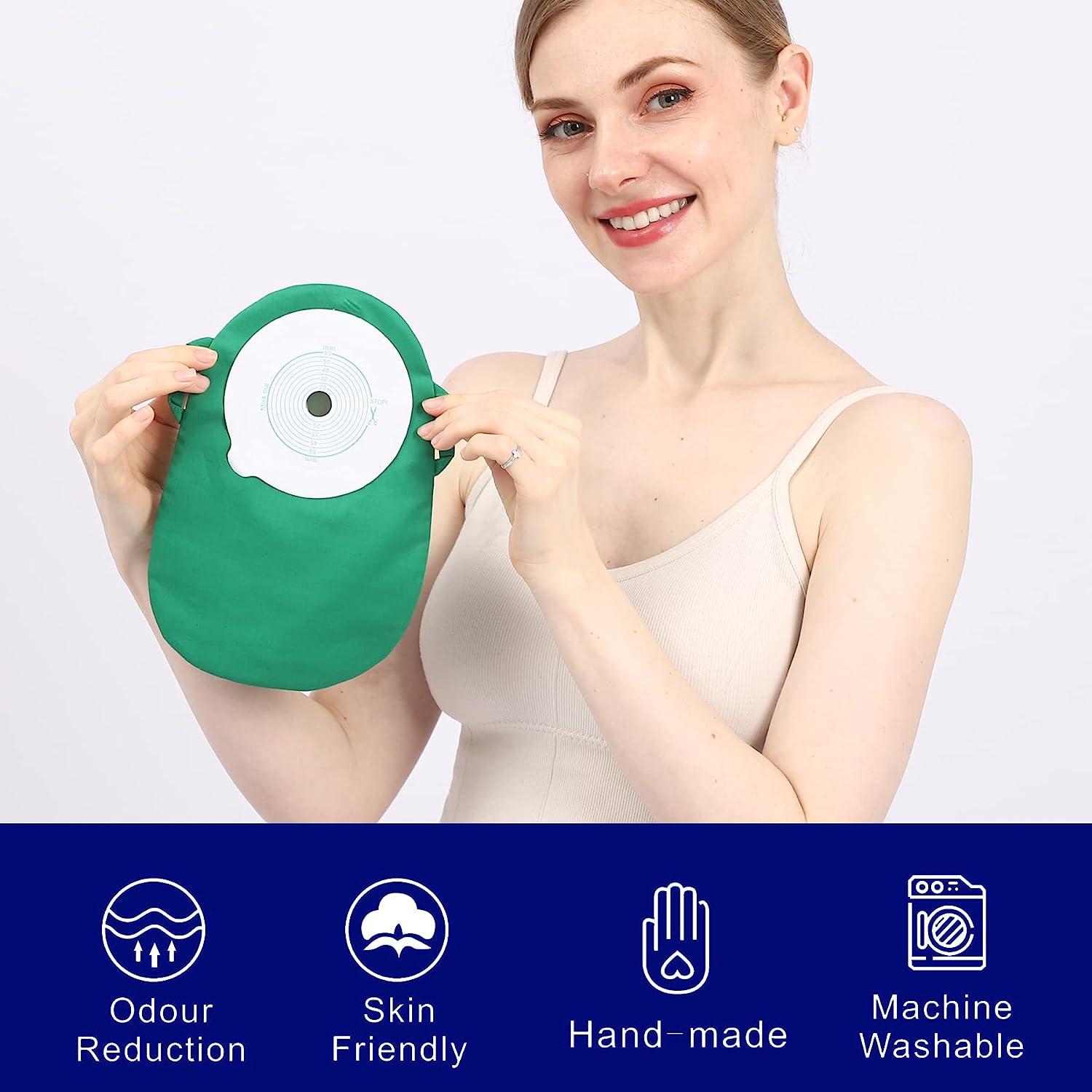 Ostomy Pouch Colostomy Bag Cover and Ostomy Bag Cover Belt Hoop Hook  Durable Ostomy Loop Closure Colostomy Bag Cover Washable Ostomy Pouch Covers
