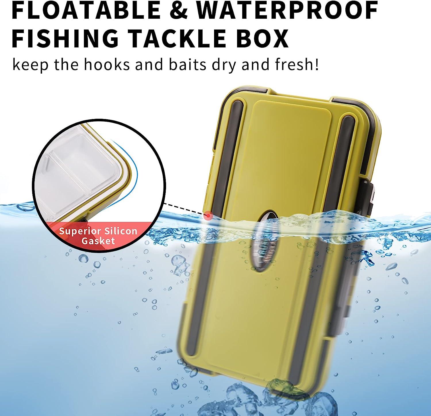 Waterproof Fishing Tackle Box Waterproof Portable Tackle Box