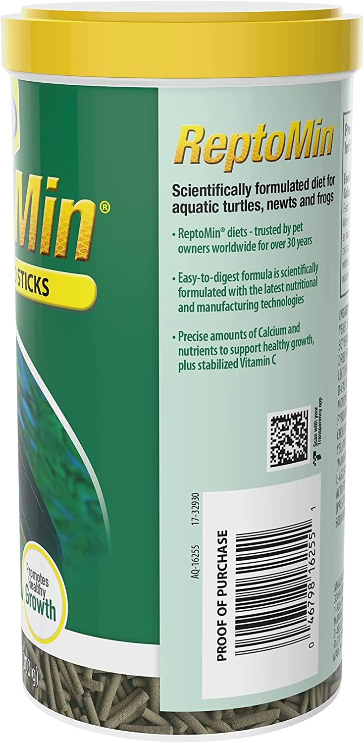 Tetra ReptoMin Floating Sticks Turtle & Amphibian Food, 10.59-oz Bottle <  Pets Plus