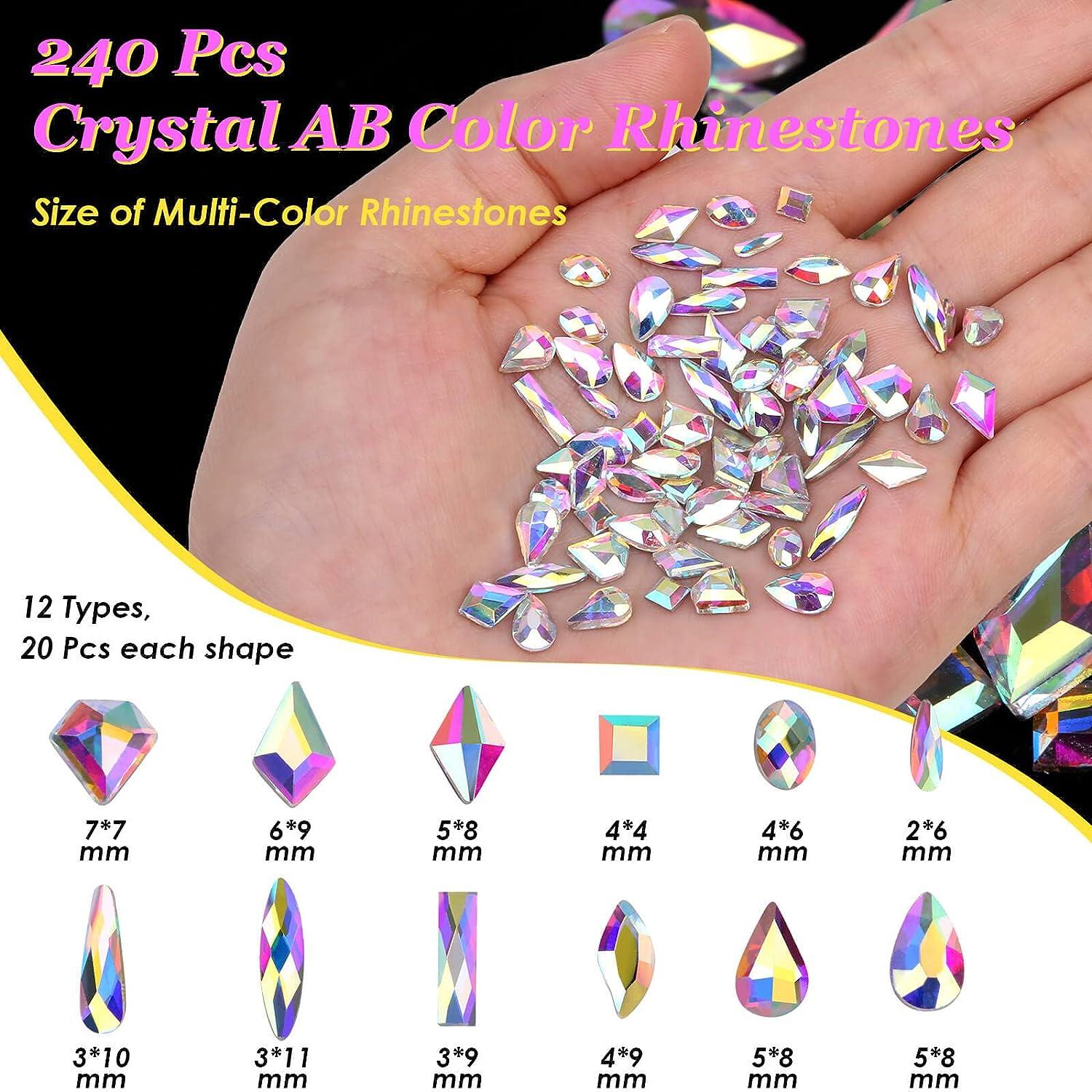 Rhinstones for Nails, Nail Gems with Crystals Rhinestones Jewls Pickup Tool  Pen for Nails, Nail Art Supplies Diamond Nails - style 5 
