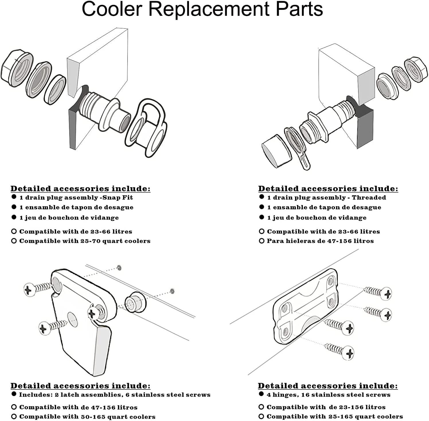 Cooler Replacement Parts