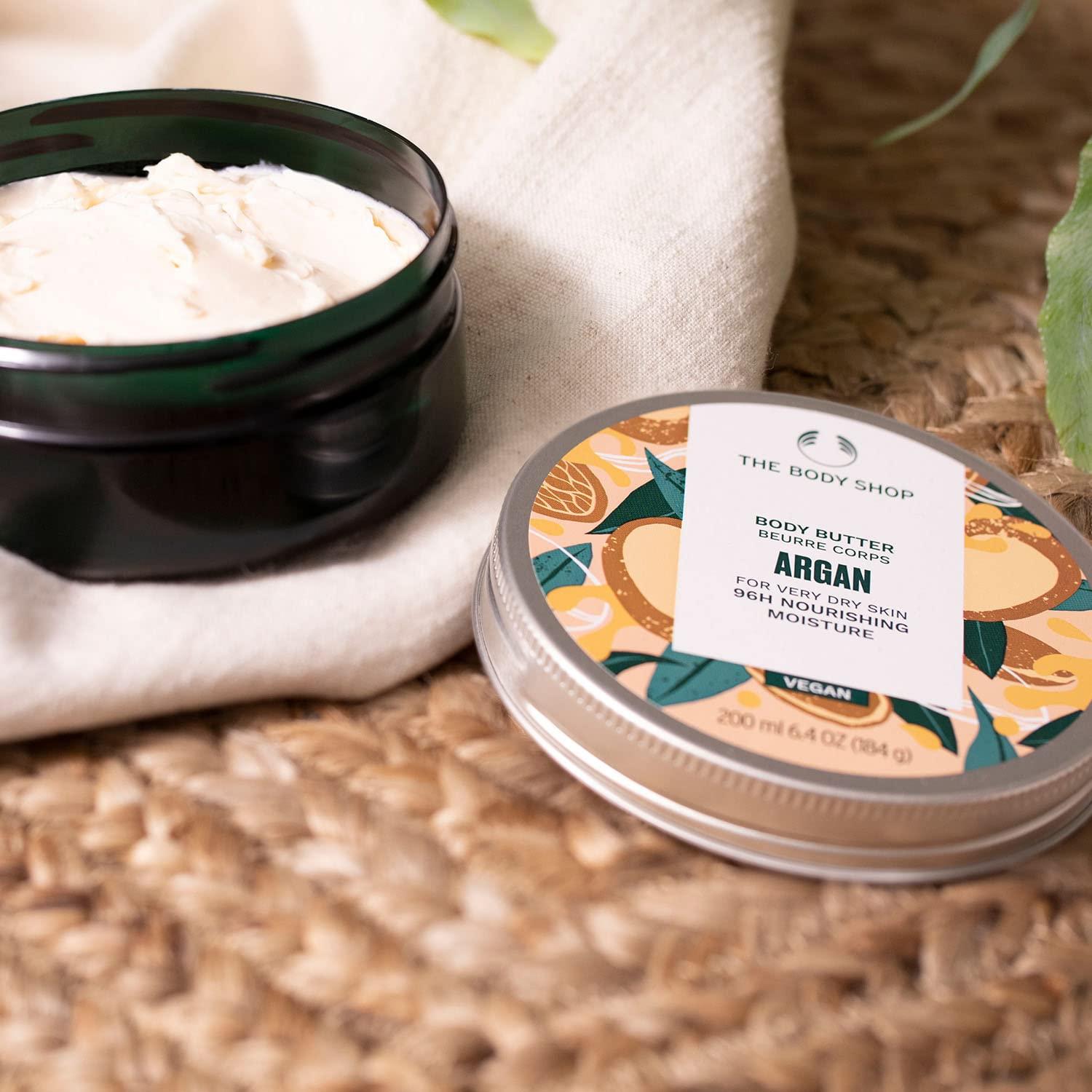  The Body Shop Shea Body Butter – Hydrating & Moisturizing  Skincare for Very Dry Skin – Vegan – 6.4 oz : Beauty & Personal Care