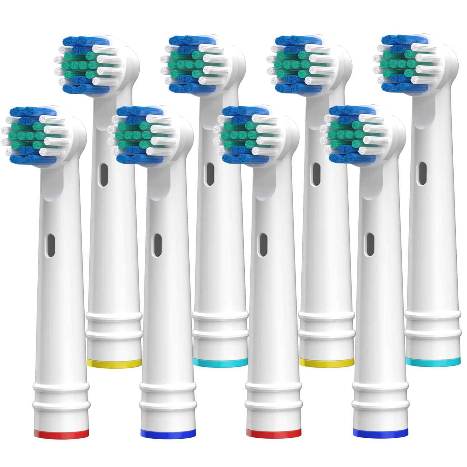 Toothbrush Replacement Heads Compatible with Oral B Braun Pk of 4