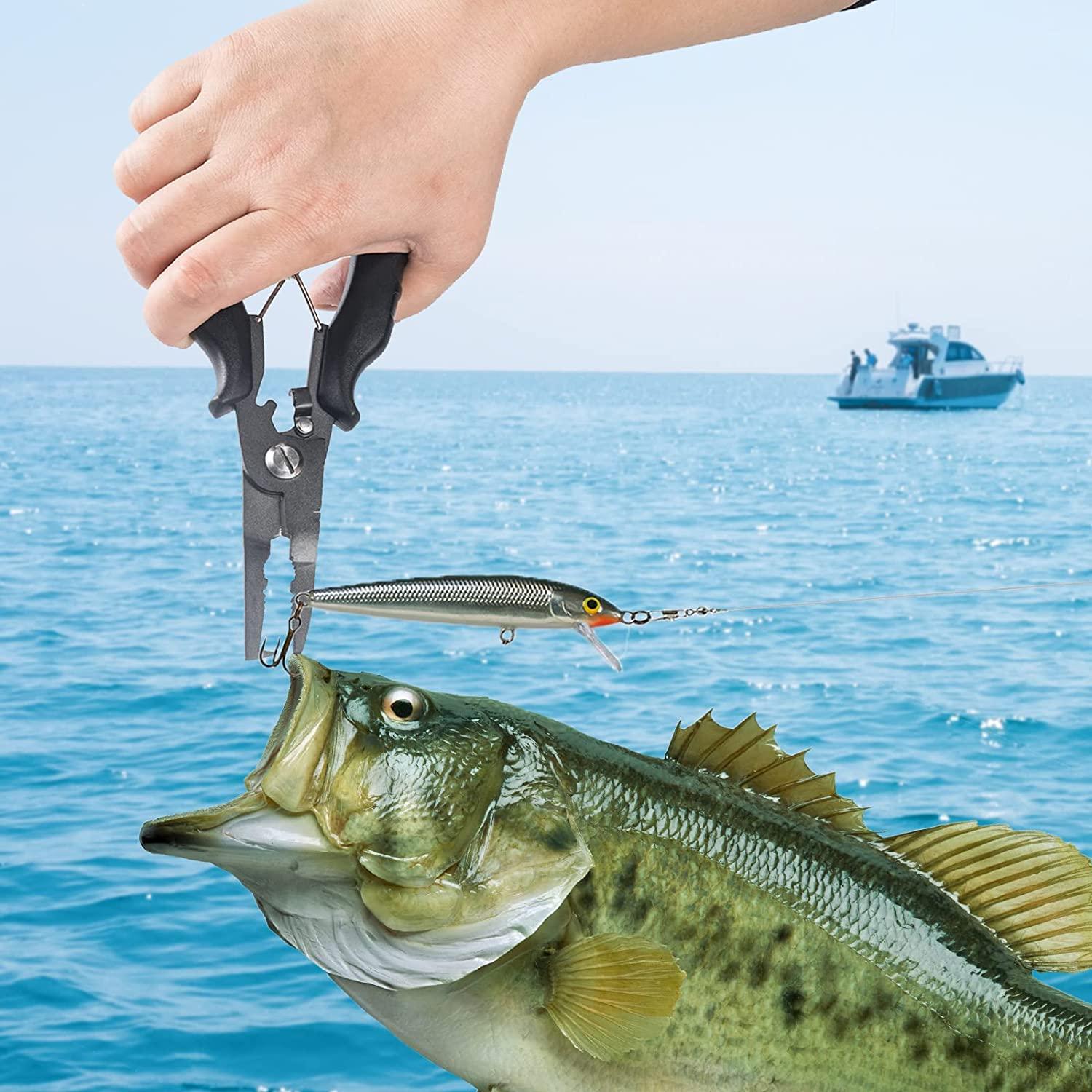 Fishing Plier Fish Grip, Fishing Grip Tool Stainless