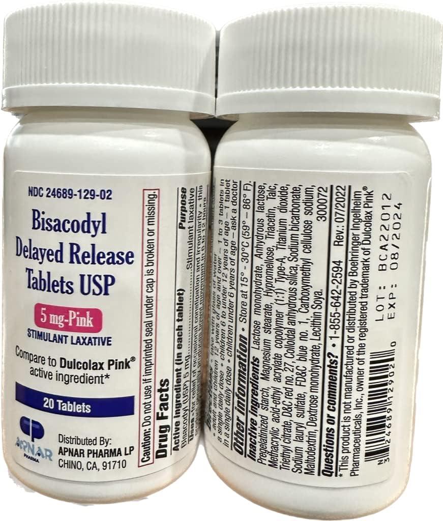 Bisacodyl Delayed Release Tablets USP 10 mg