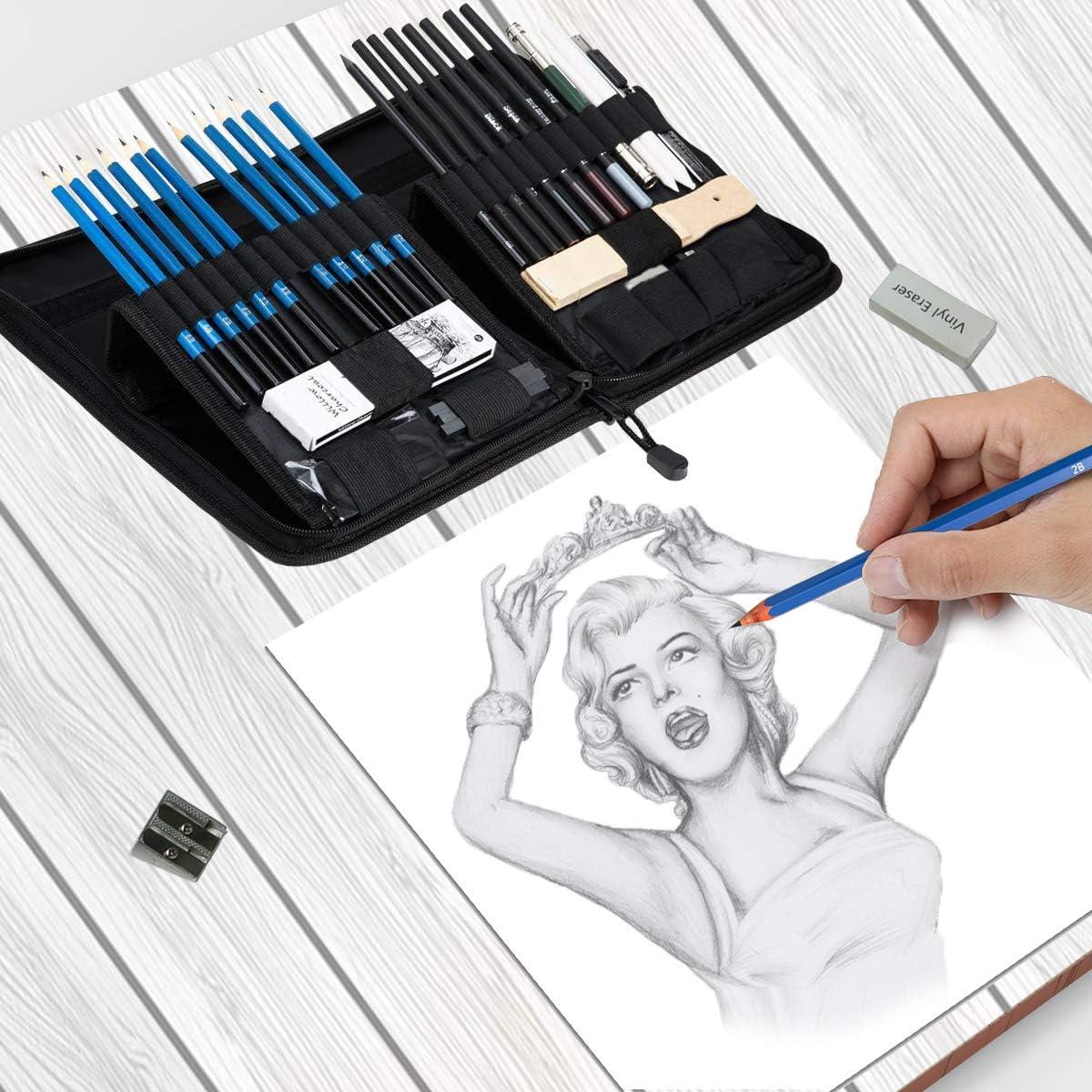 Professional Drawing and Sketch Kit - Professional Art Kit and