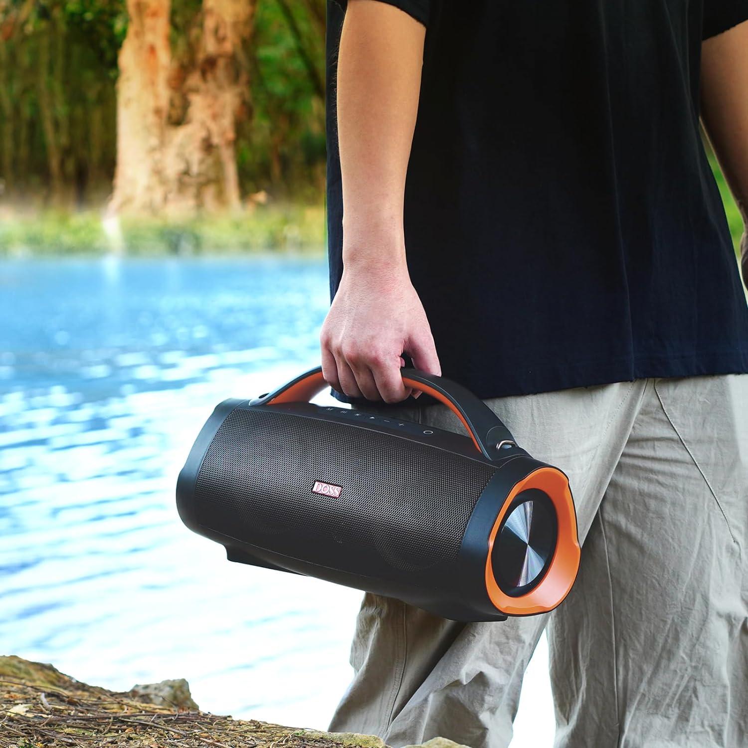 DOSS Extreme Boom+ IPX6 Waterproof Outdoor Speaker with 100W