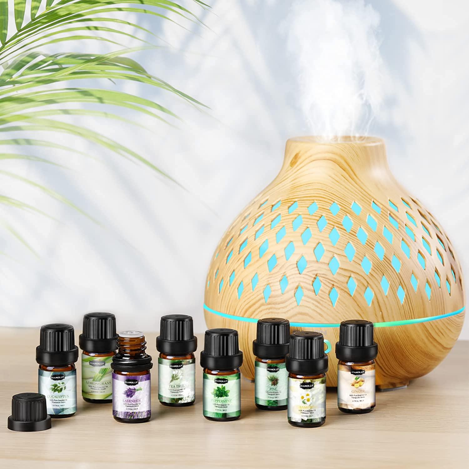 Essential Oils Set, Aromatherapy Essential Oil Kit for Diffuser