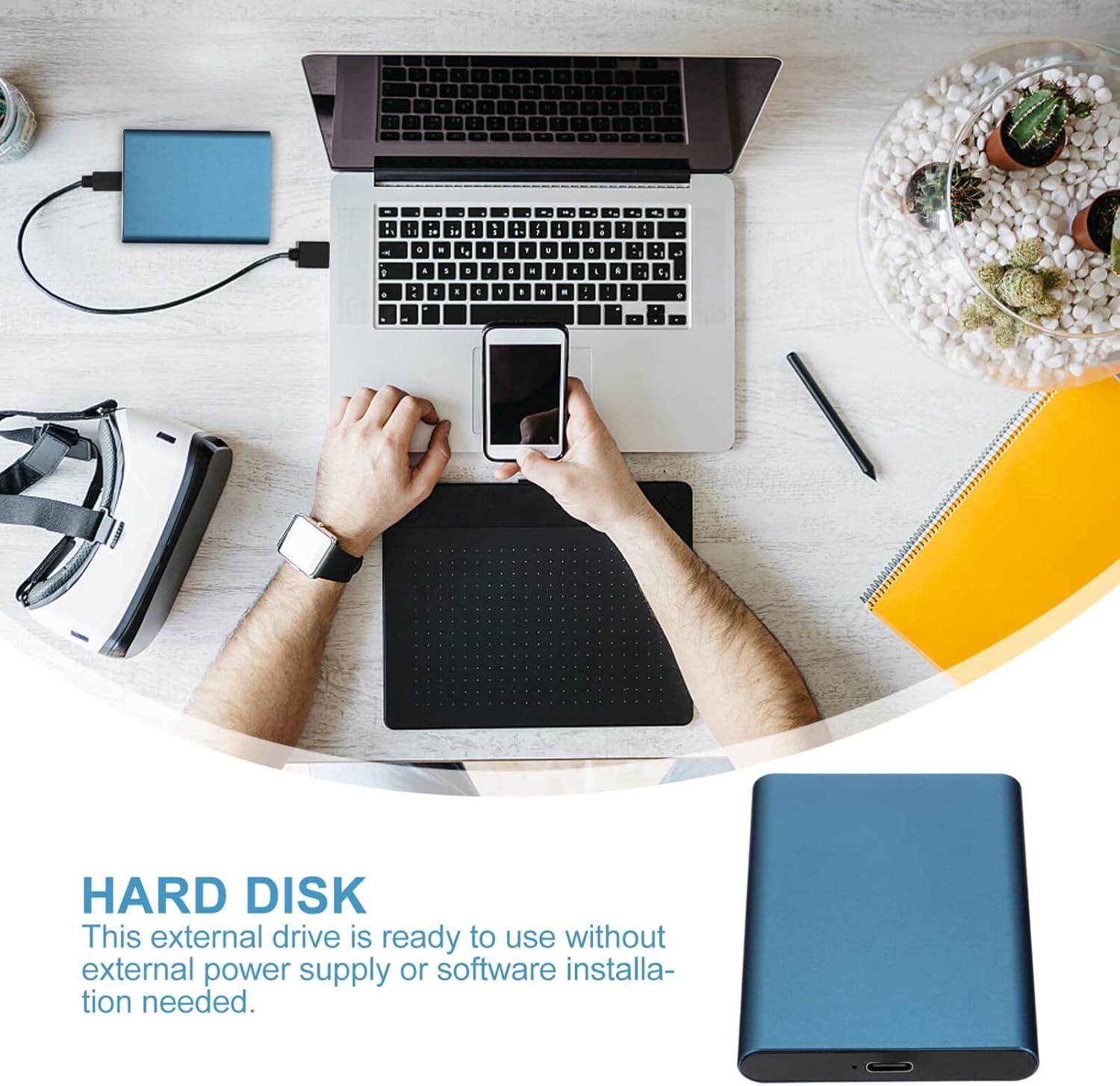 UKCOCO 1pc SSD Solid State Drive External Hard Disk 64GB Hard
