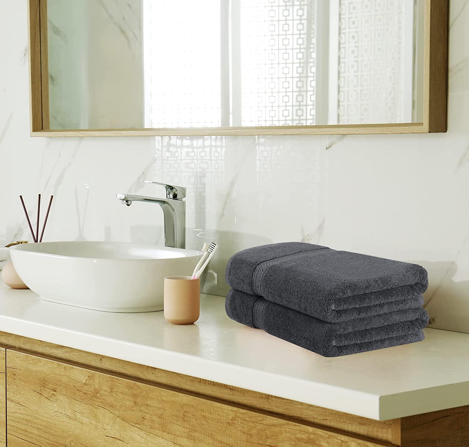 Utopia Towels Luxury Bath Towels, 27x54 Inch, 600 GSM Hotel Towels (Bulk  Pack of 12, Grey)