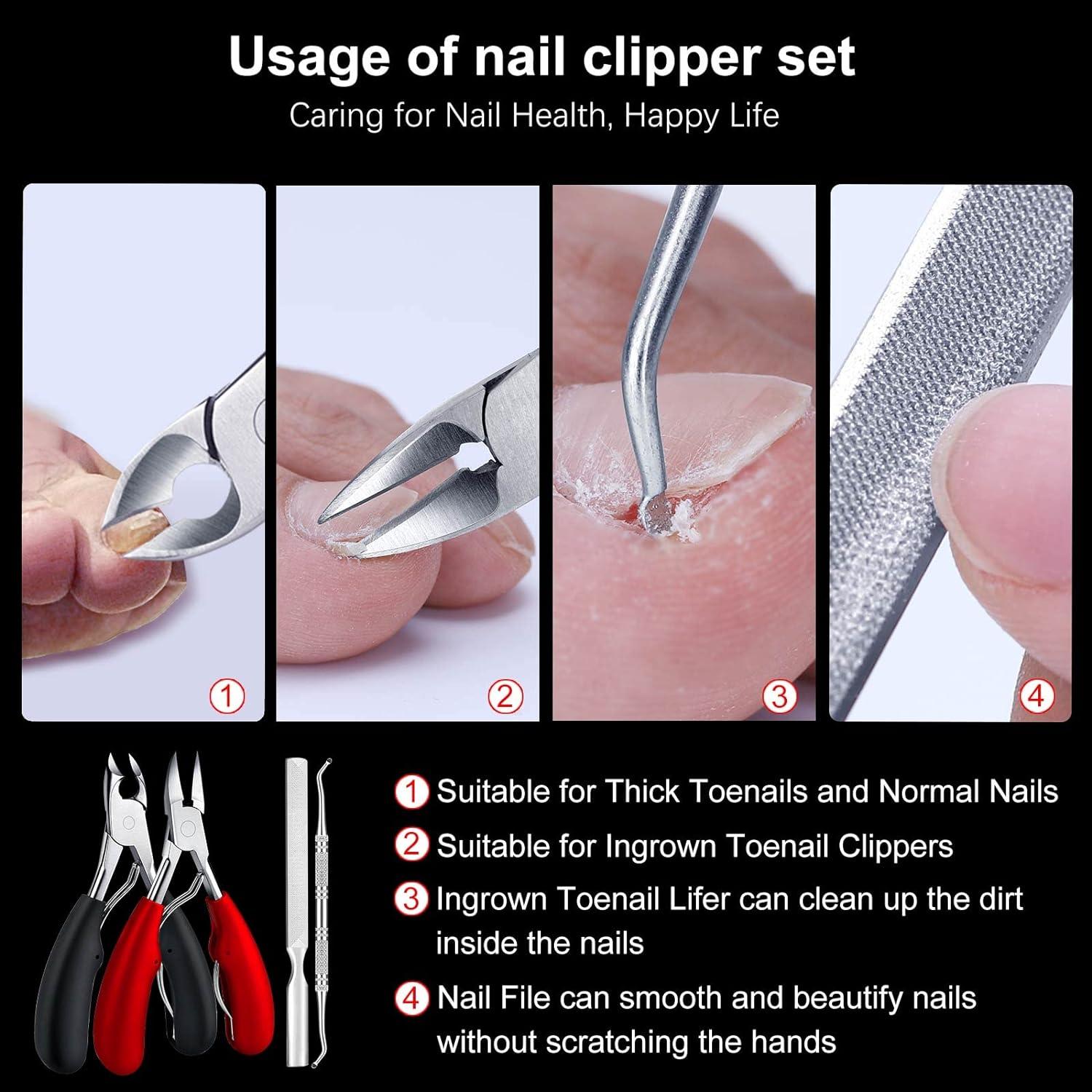 Professional Nail Cutter - Curved Blade