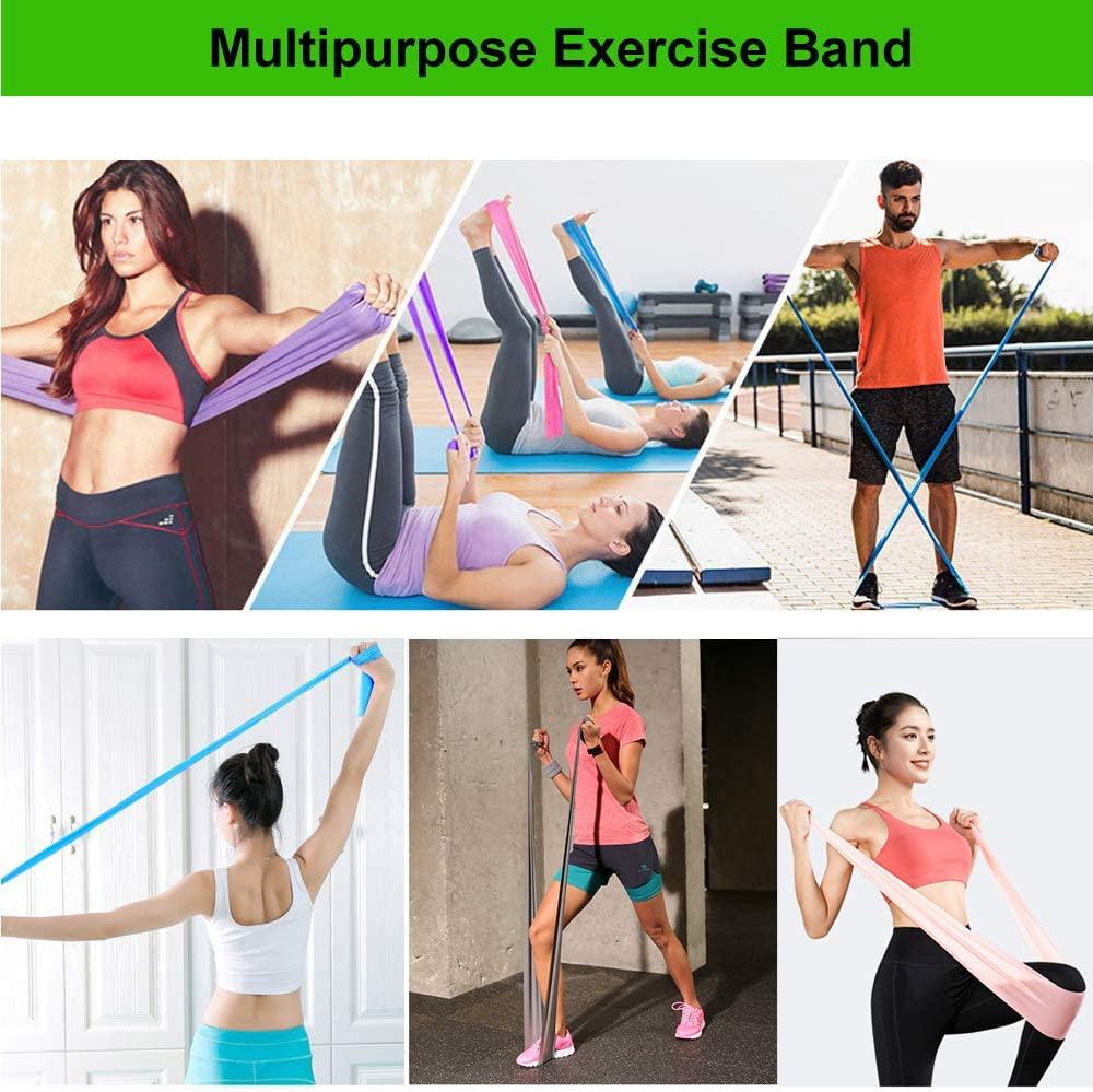 Elastic Exercise Bands for Physical Therapy Tension Band Recovery