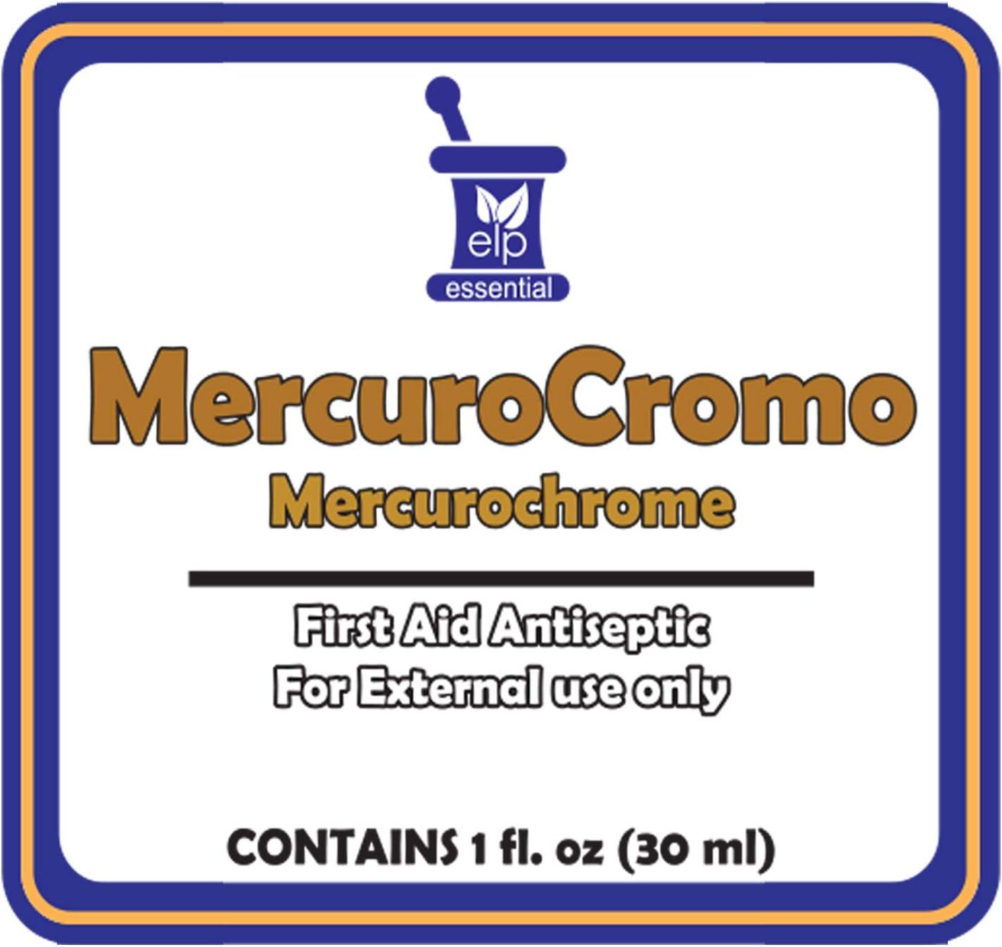  GERMA MercuroChrome Antiseptic 1oz Prevent infection