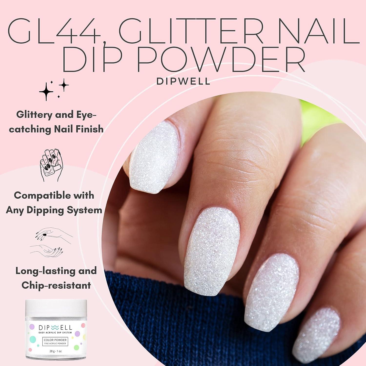 How To Add Glitter To Dip Powder Nails