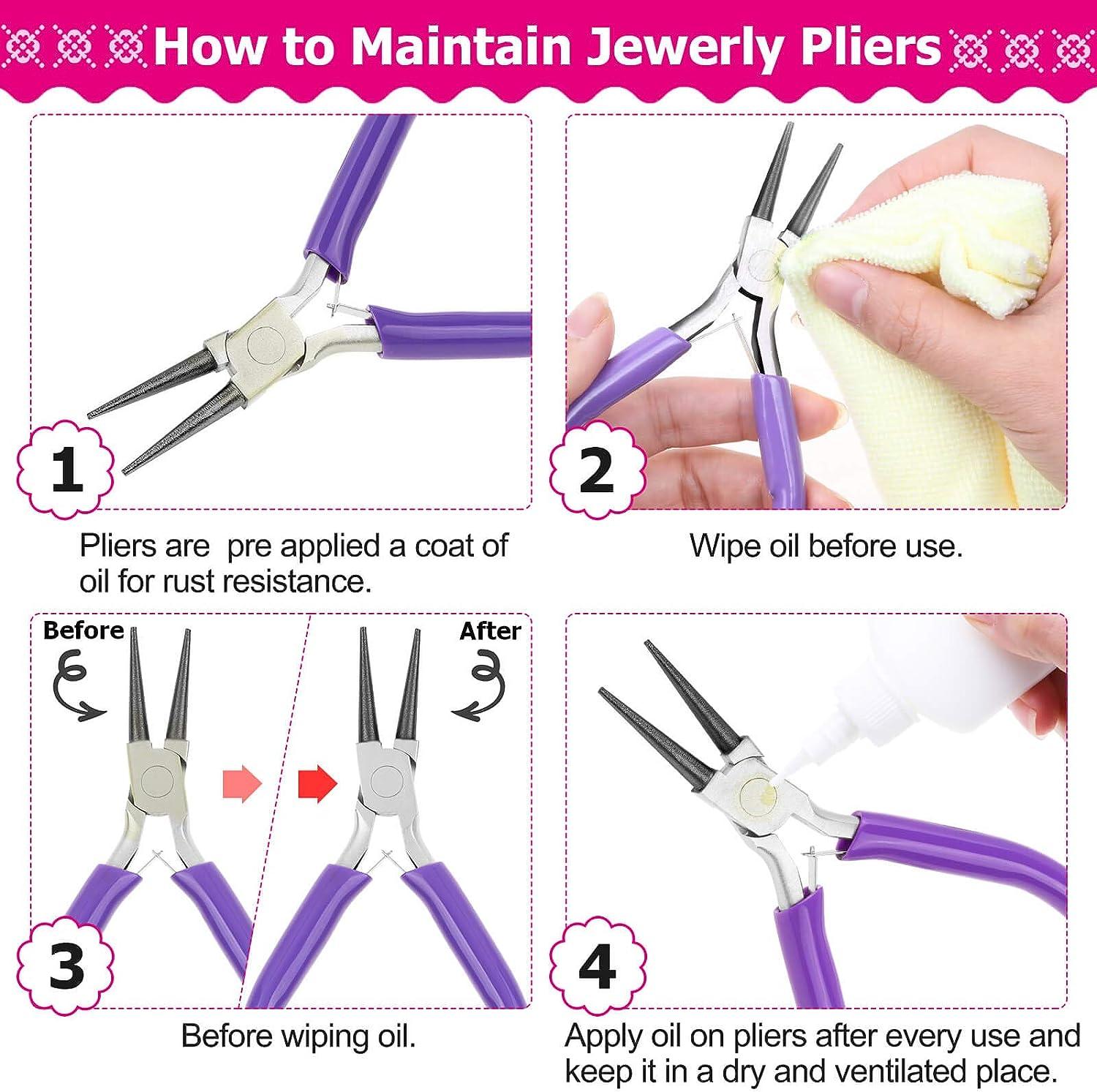 jewelry making supplies kit plier earing
