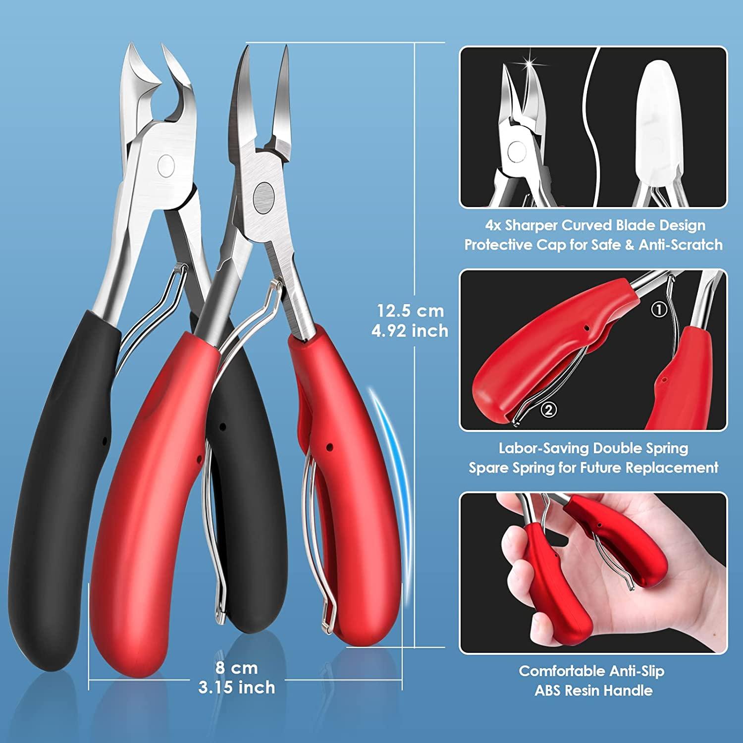 Toe Nail Clipper Cutter Nipper Pedicure Care Tool 4.5