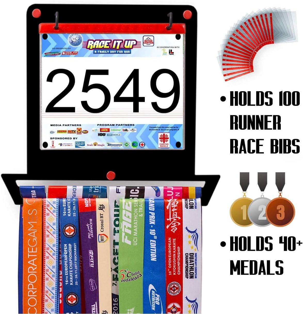 Best Bib Displays  Race bibs, Running medal display, Race bib display
