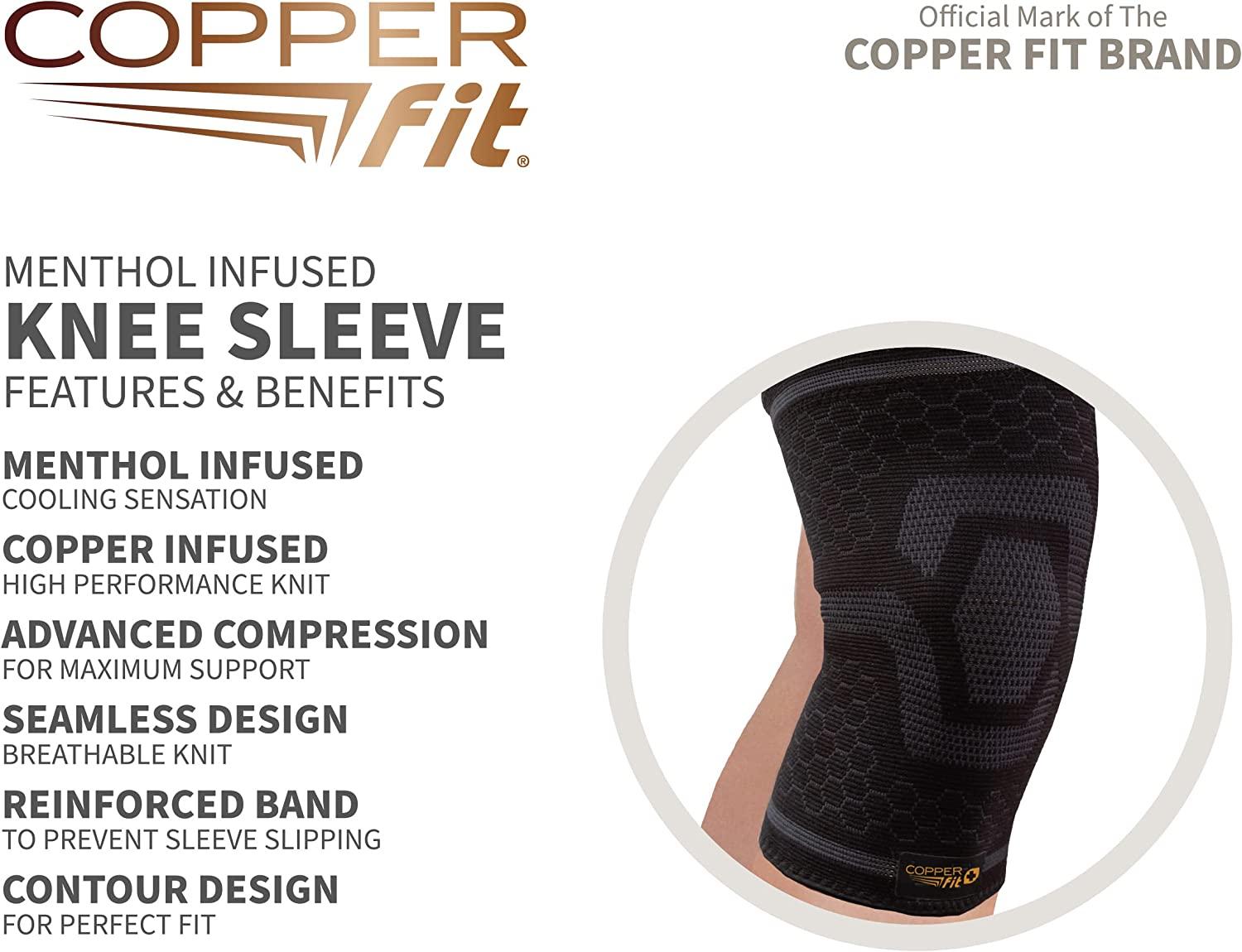 Copper Fit Elite Knee Sleeve, Large/X-Large